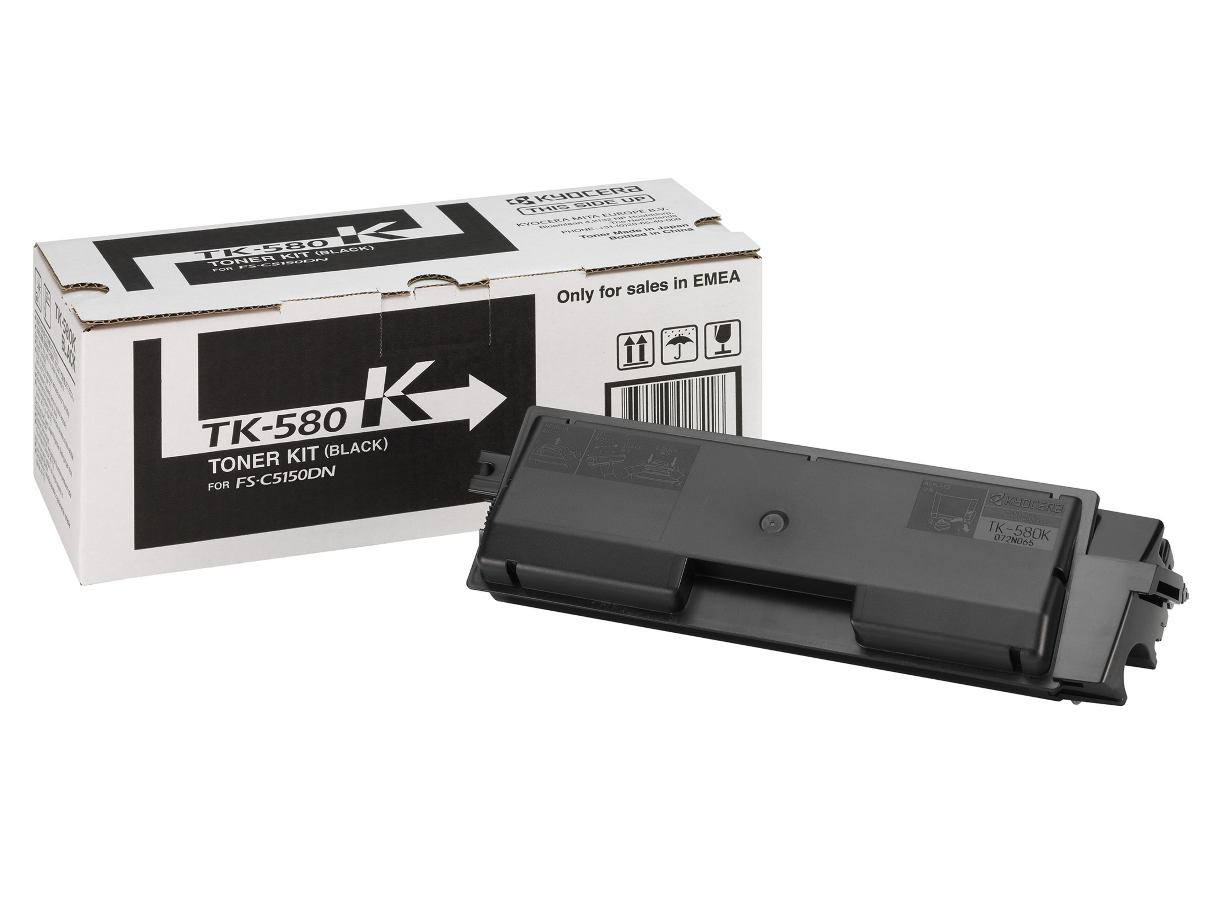 Kit toner Kyocera TK-580K nero