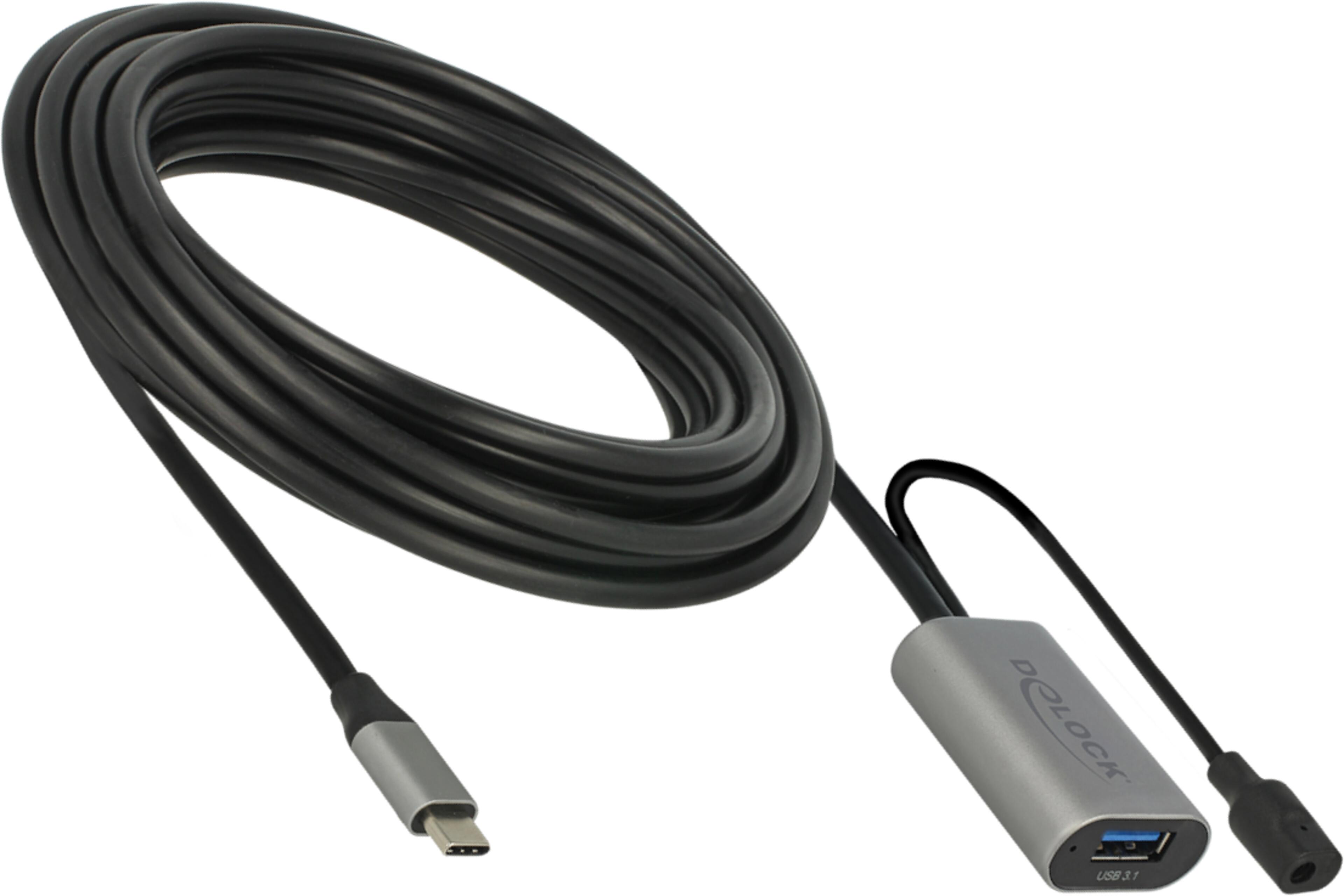 Delock USB Type-C-A Active Ext. Cbl 5m