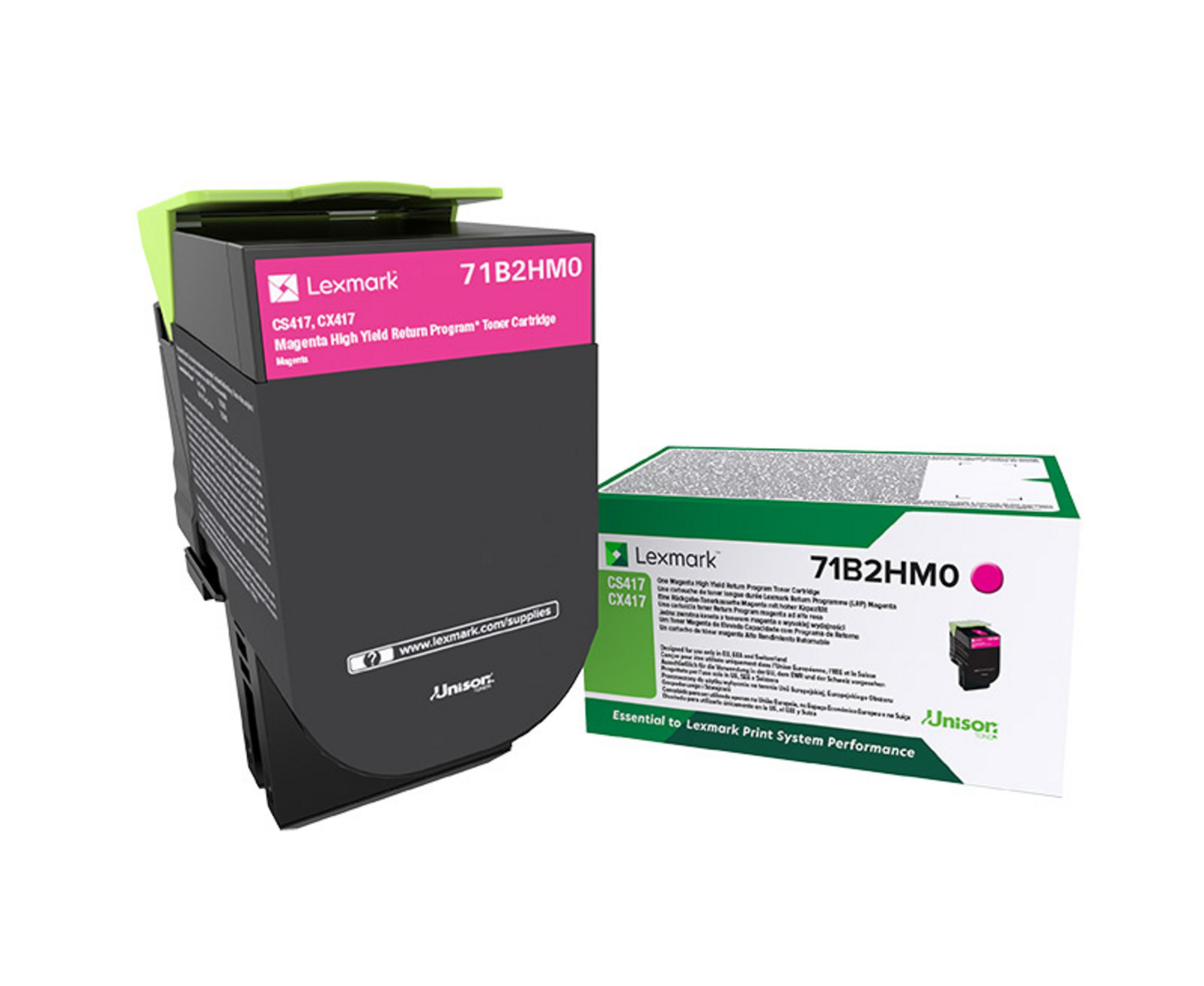 Lexmark 71B2H Toner Magenta