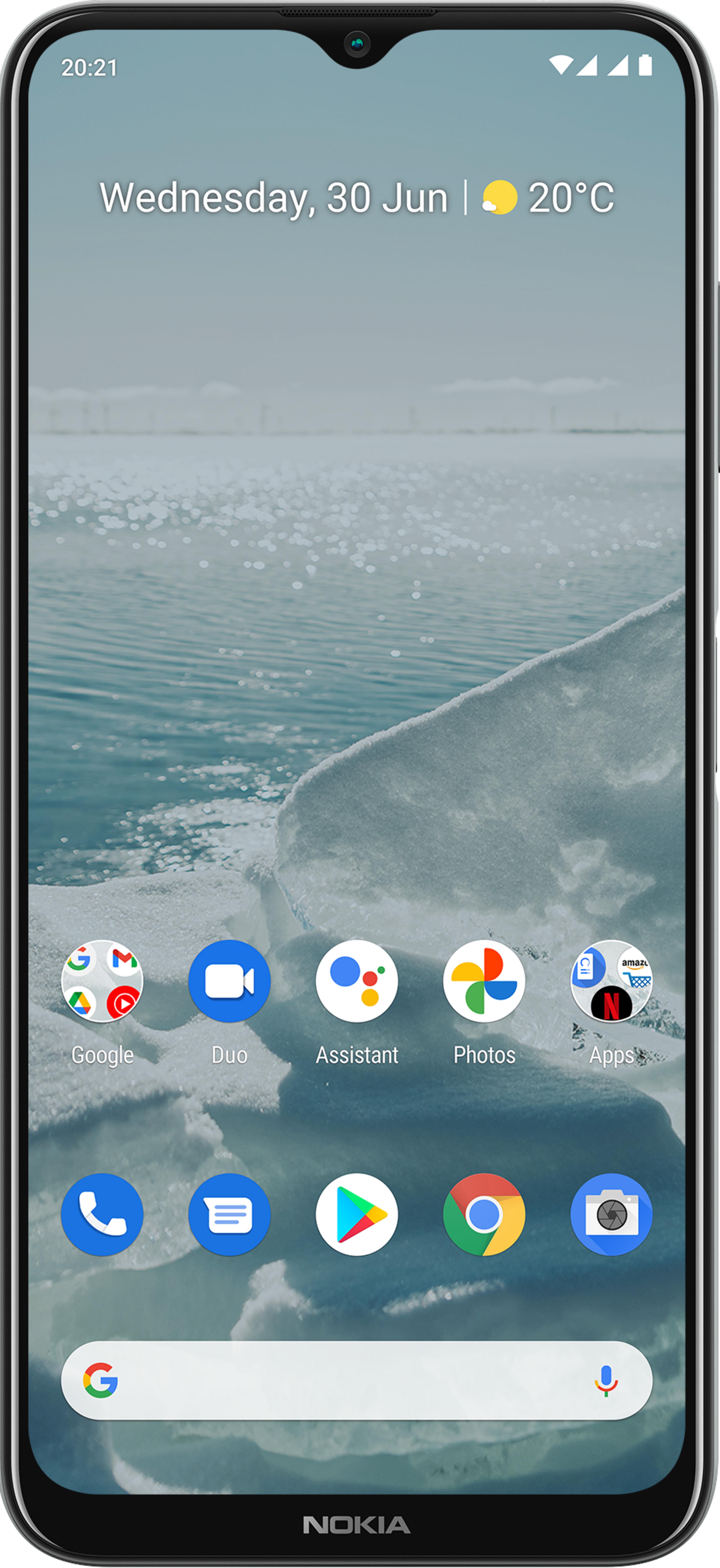 Nokia G20 4/64 GB Smartphone silber