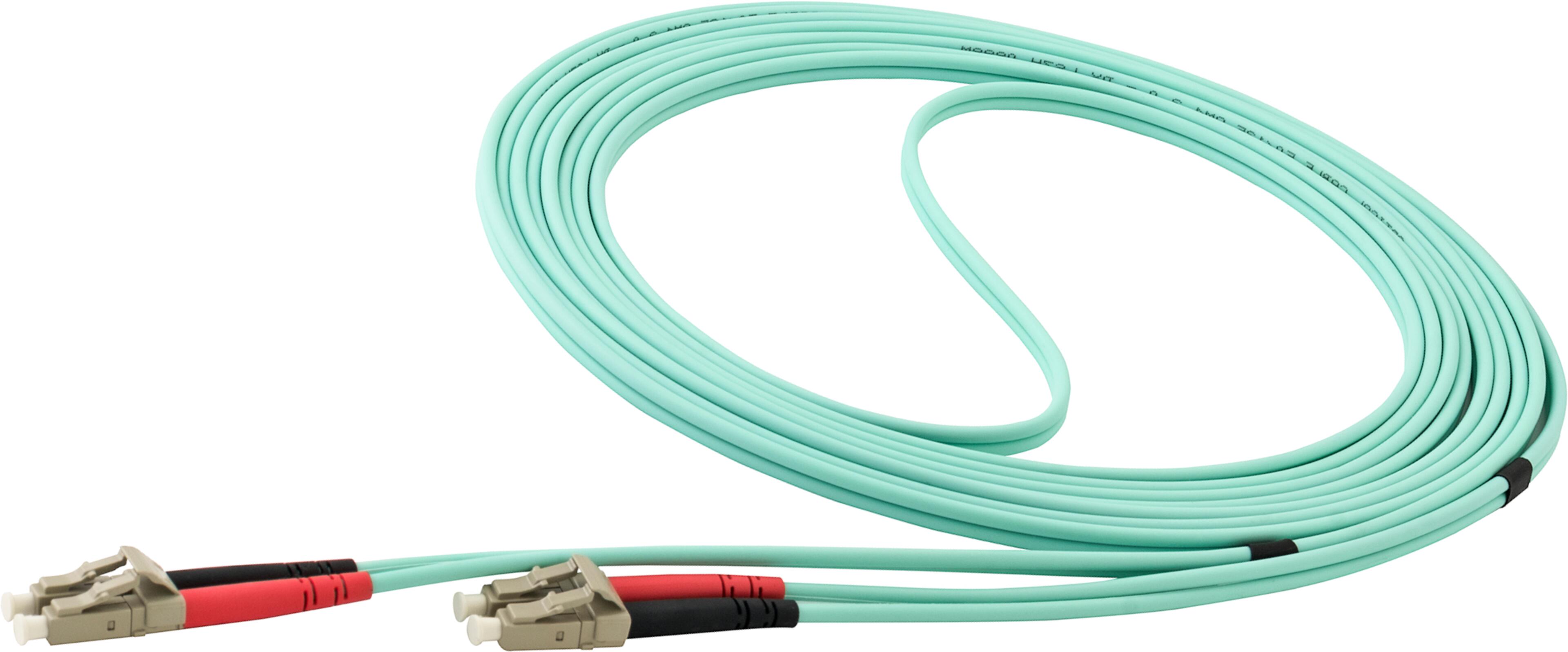 LWL Duplex Patchkabel LC - LC 1 m 50 µ