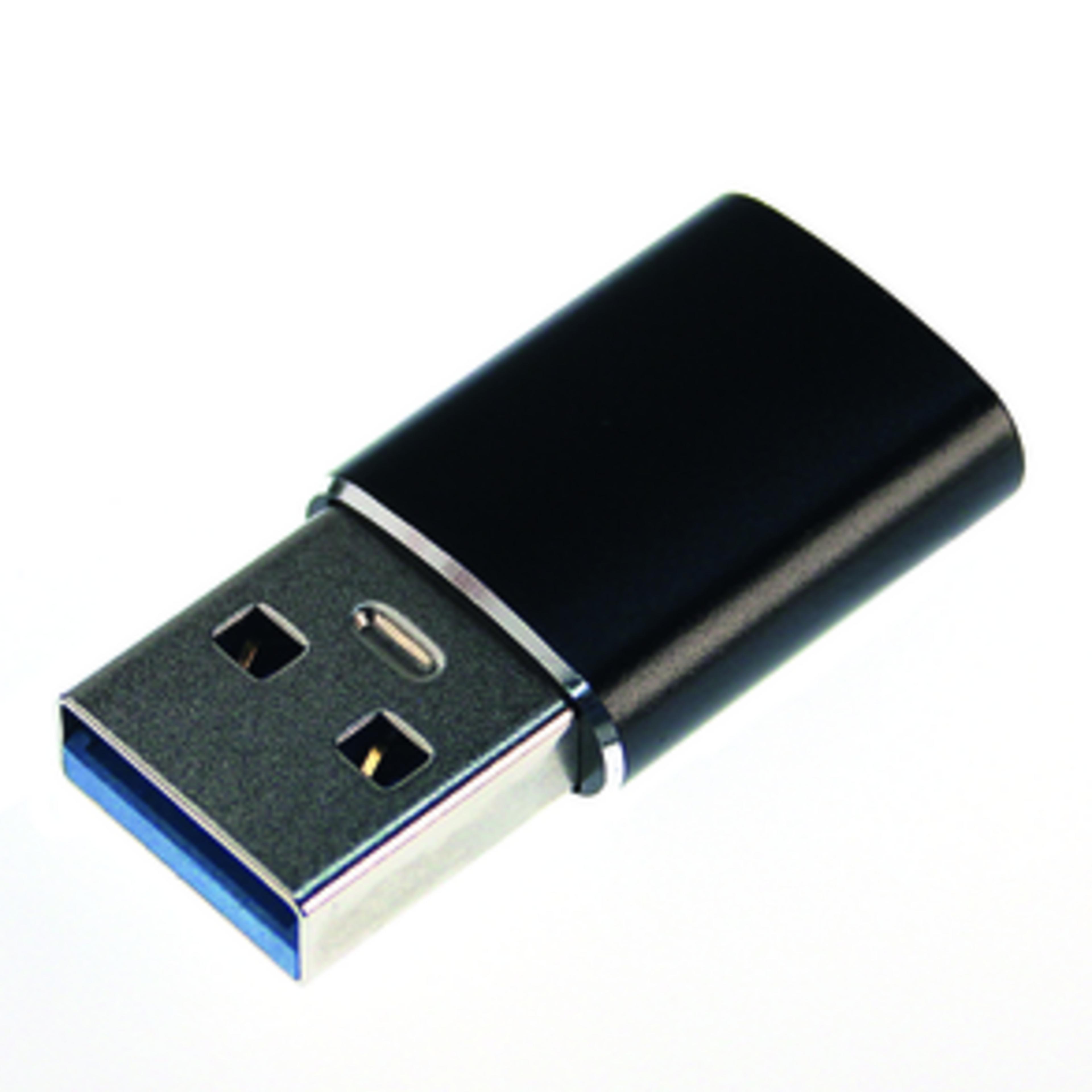 Steffen Adapter USB A - USB C schwarz