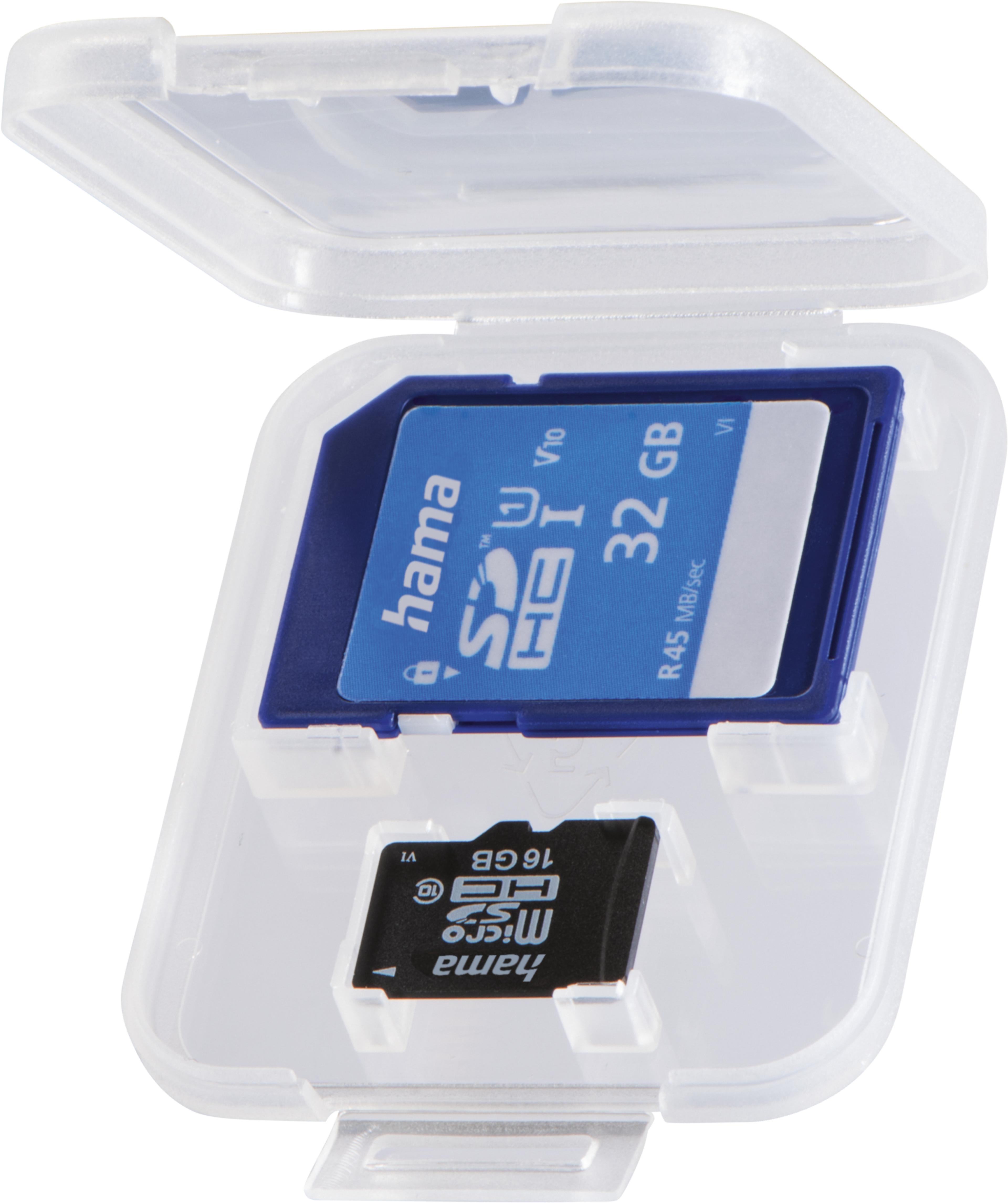 Hama microSD+SD Memory Card Box