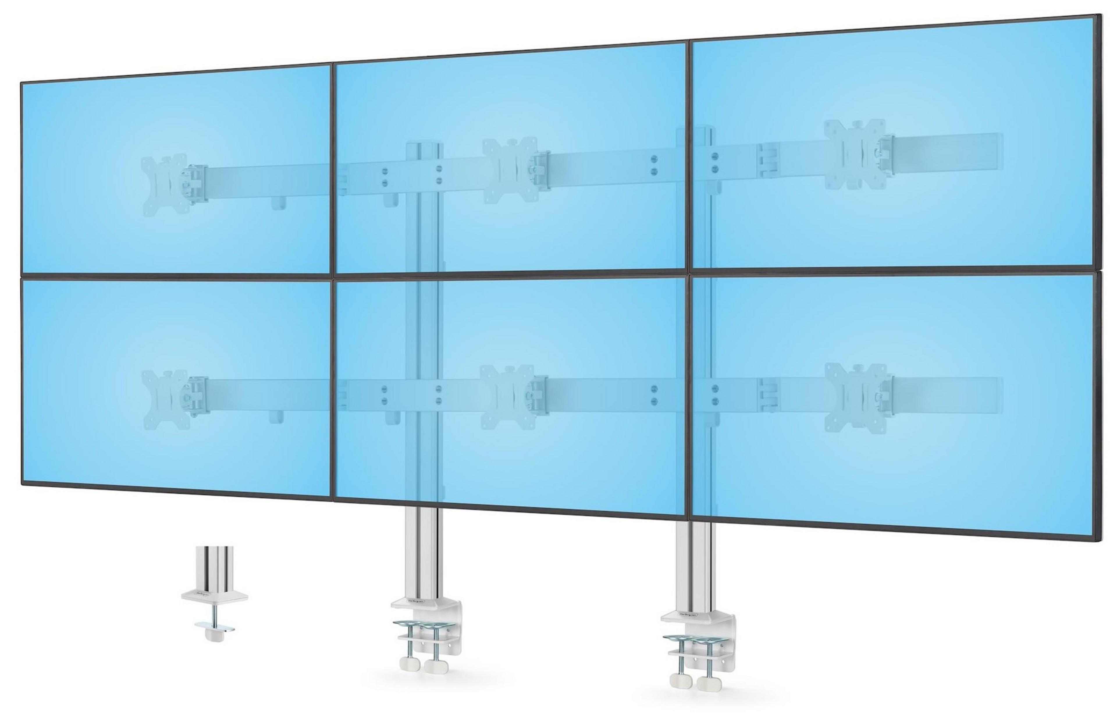 StarTech Six-Monitor Desk Mount