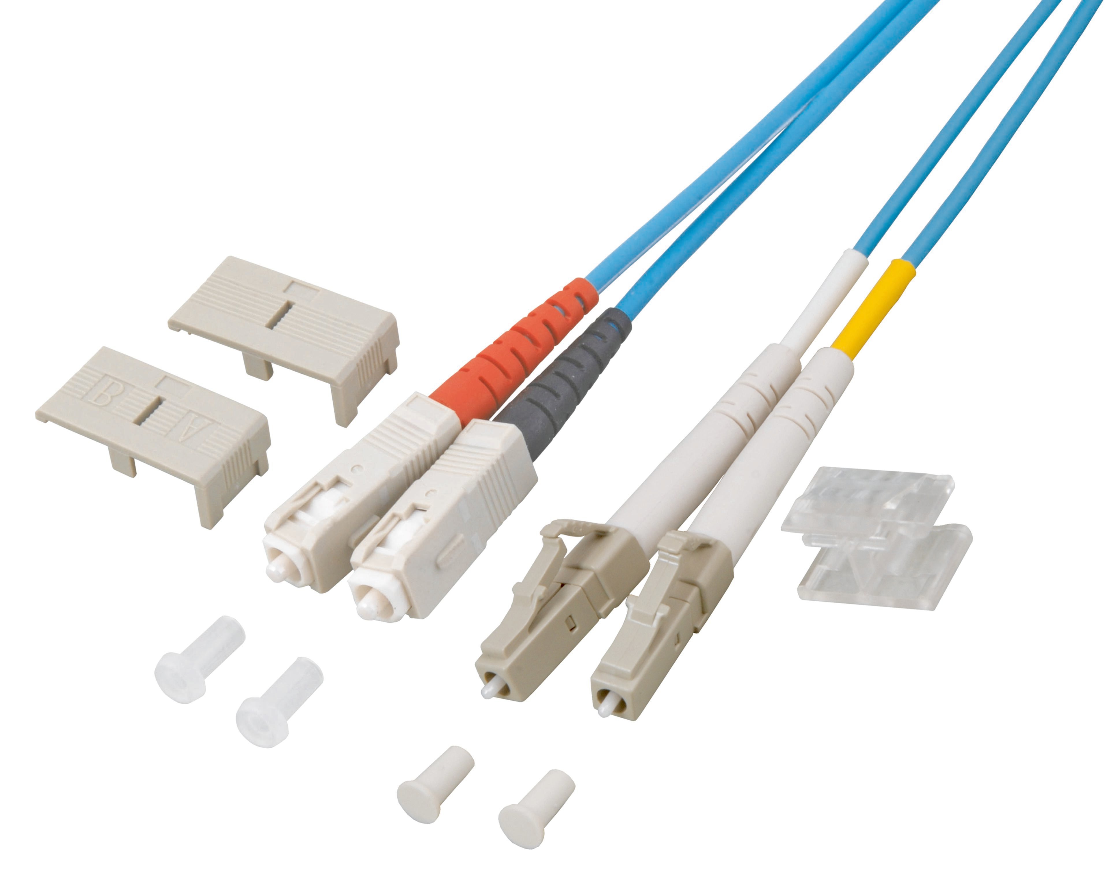 FO Duplex Patch Cable SC-LC 50µ 20m