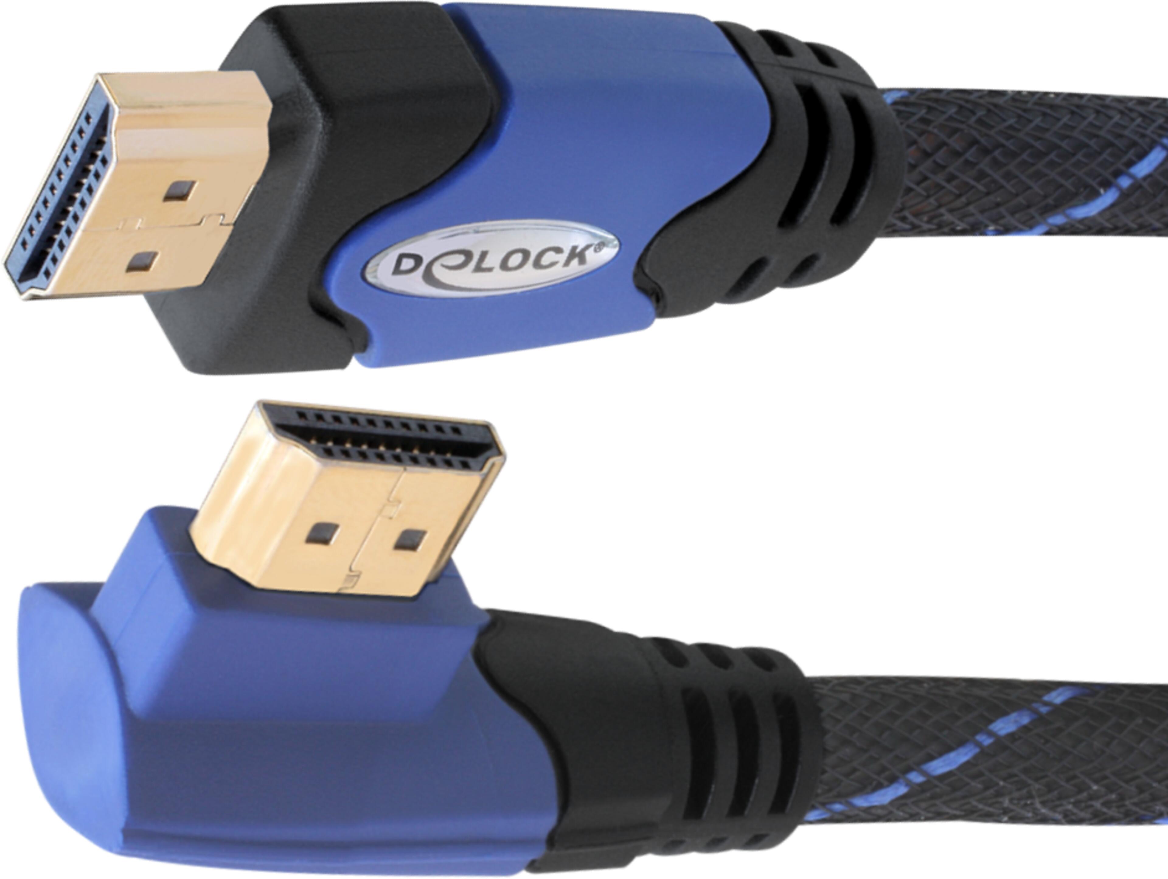 Delock HDMI Kabel 90° rechts 1 m