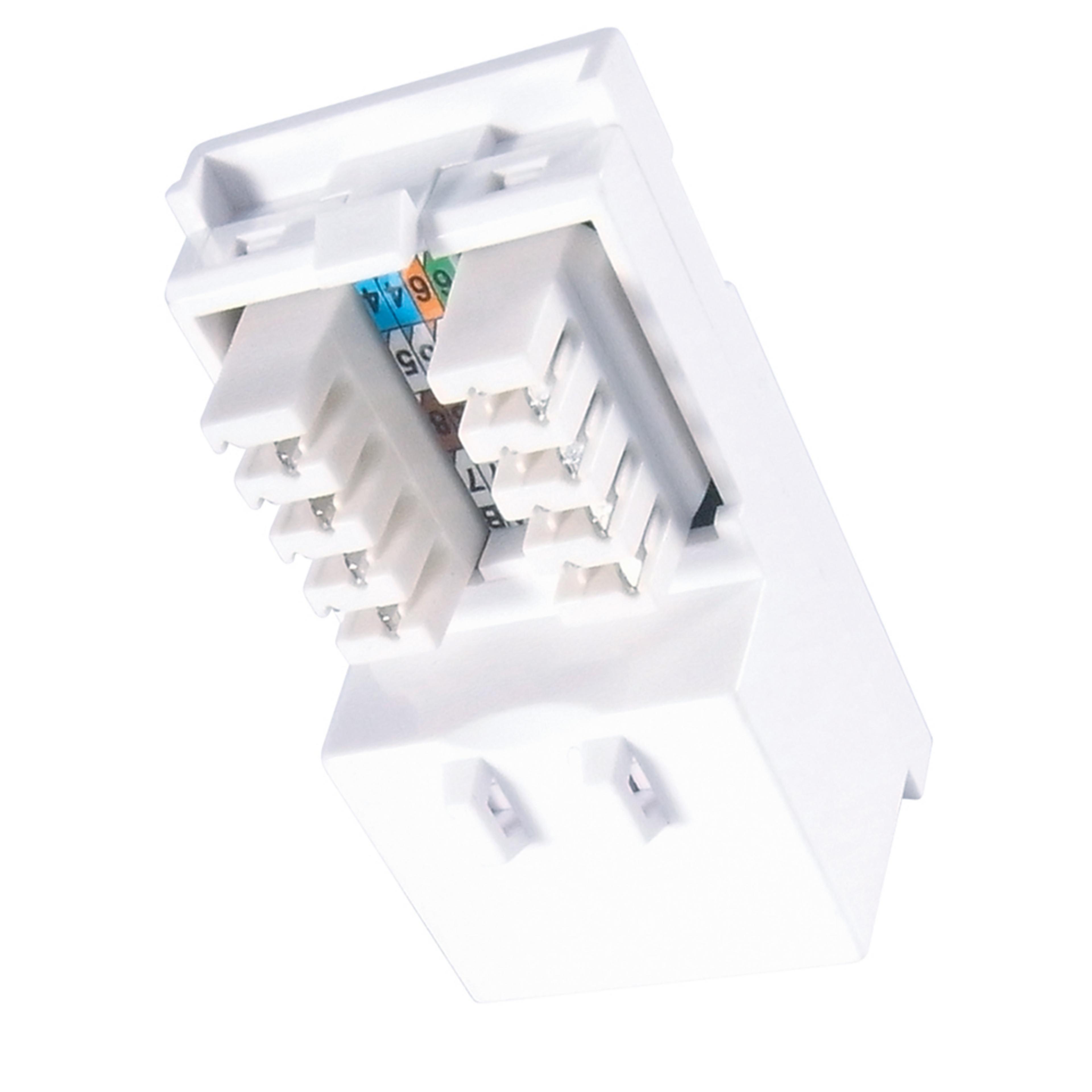 Single IDC RJ45 Module Cat 6