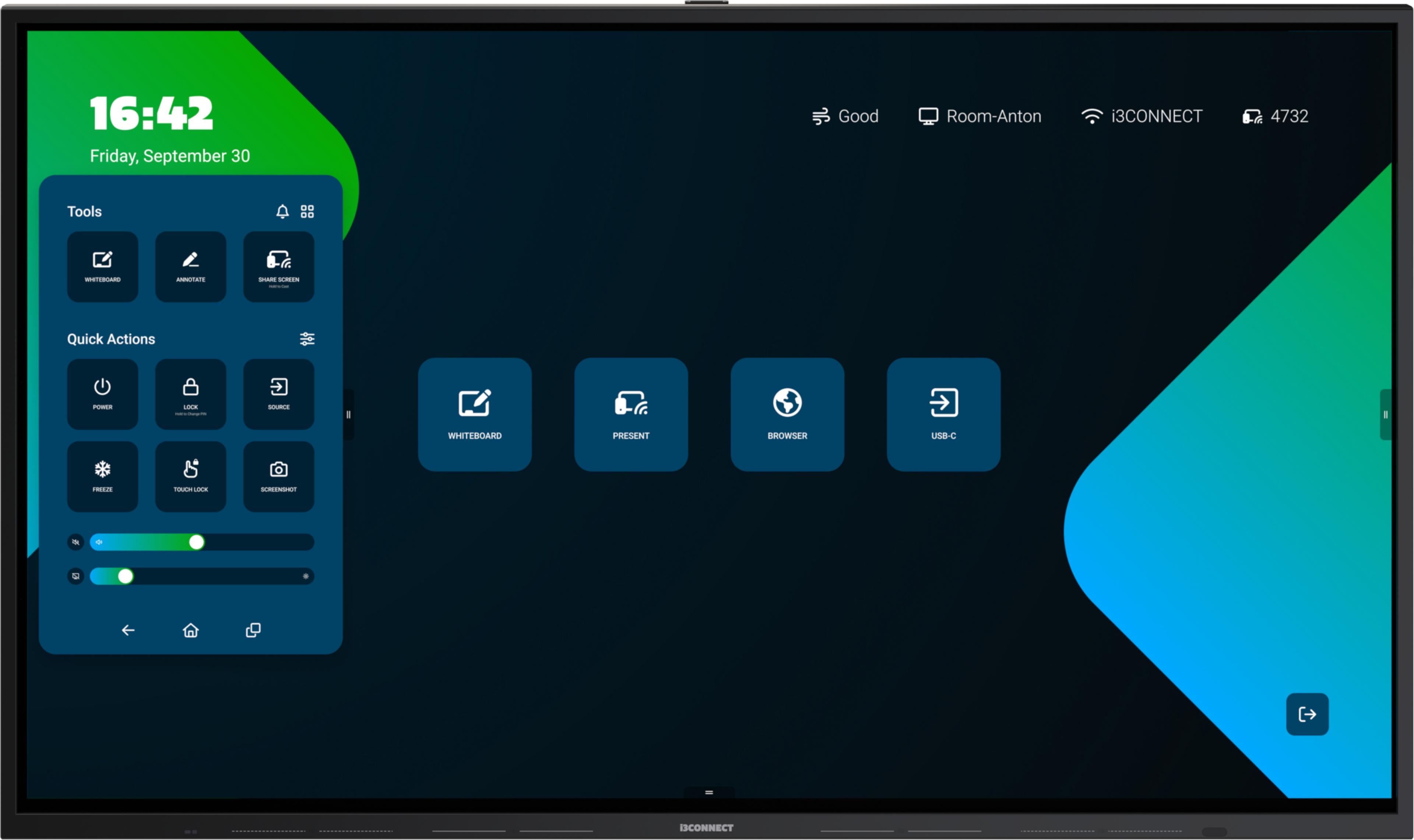 i3CONNECT ASPEN 4 - 86 Touch Display