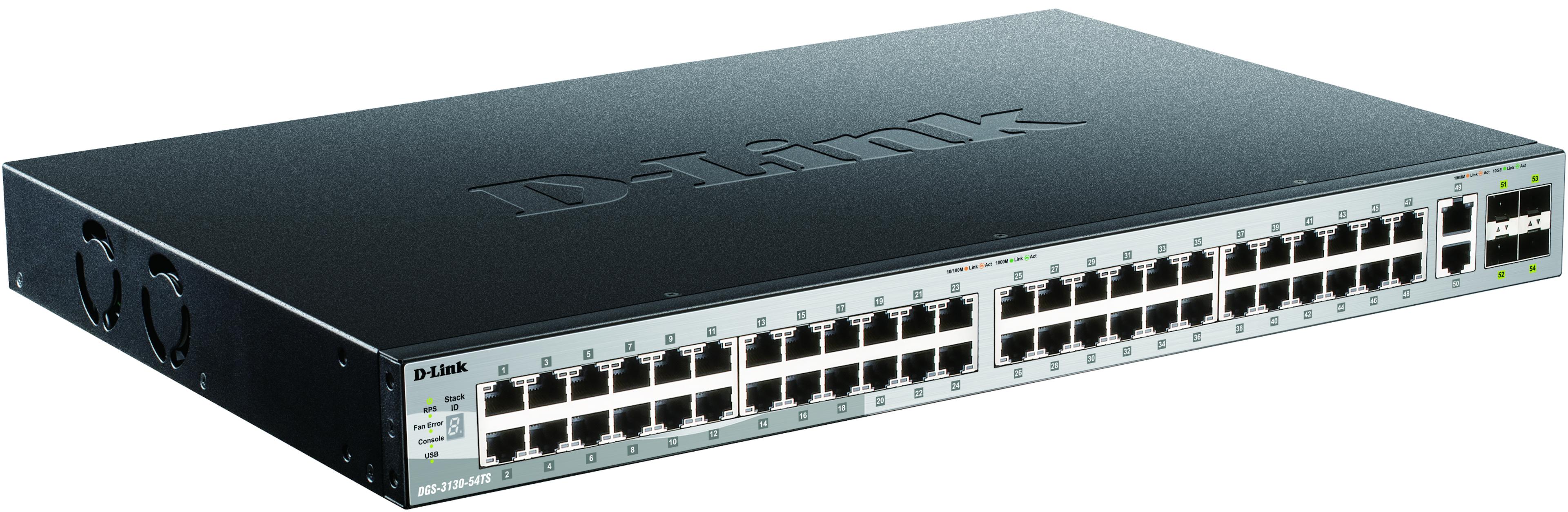 D-Link DGS-3130-54TS/E Switch