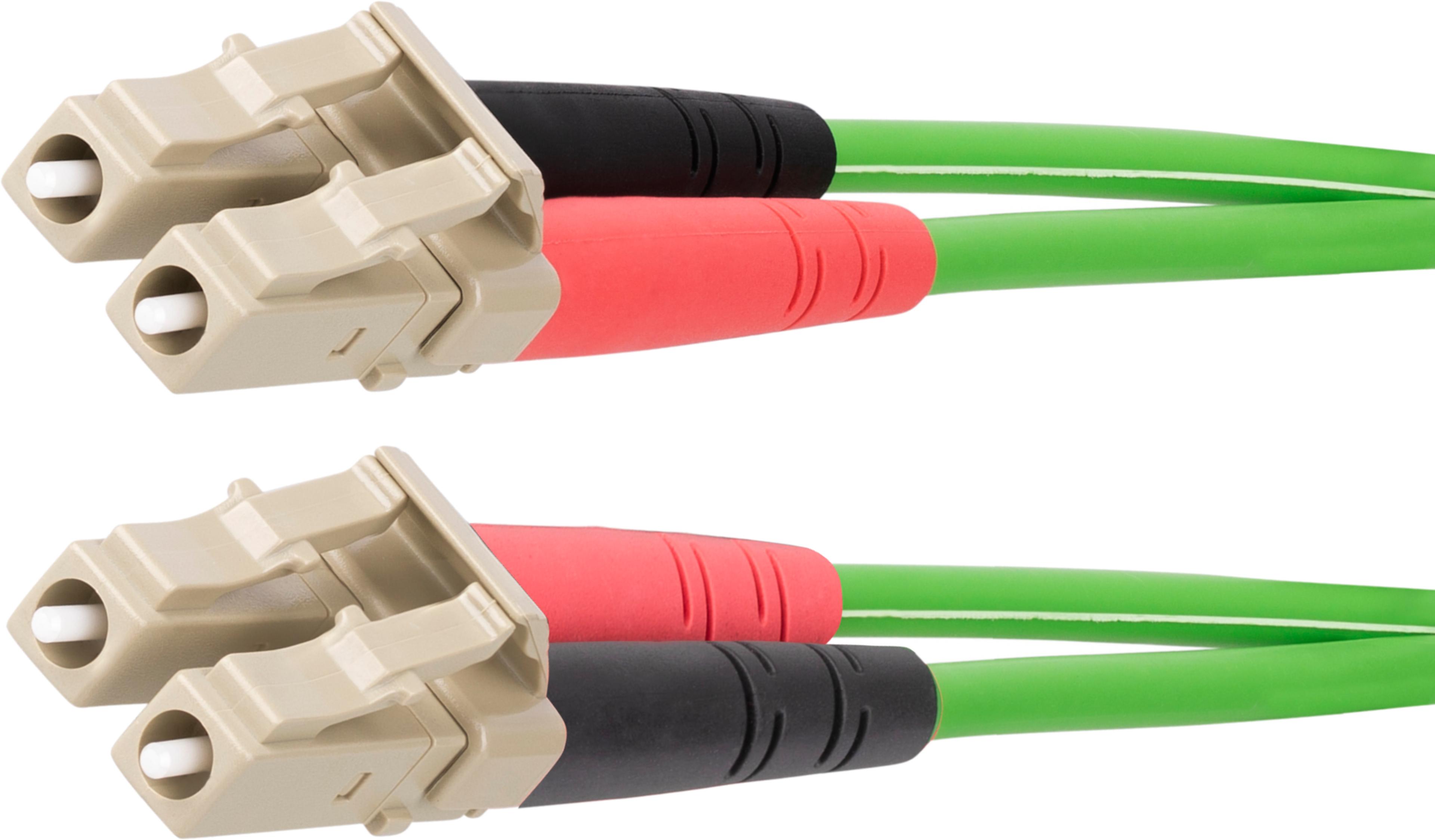 FO Duplex Patch Cable LC-LC 50/125µ 1m