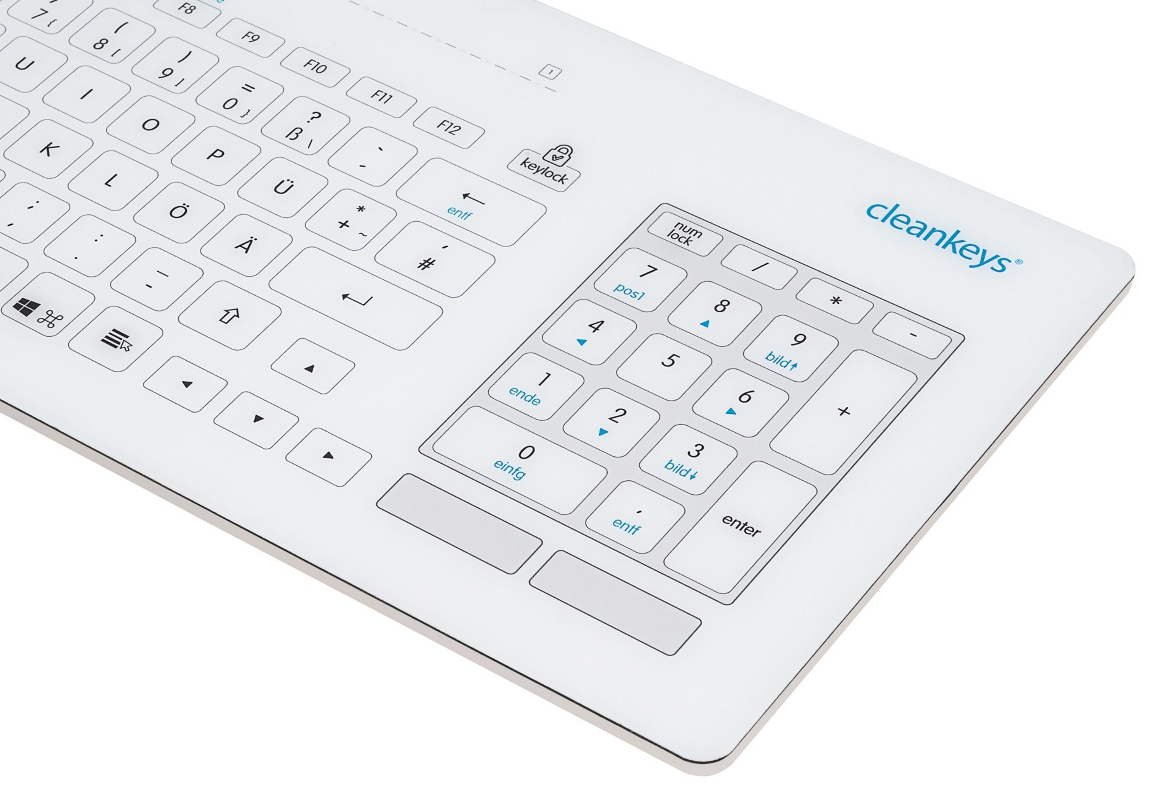 GETT Cleankeys CK5 Glass Keyboard