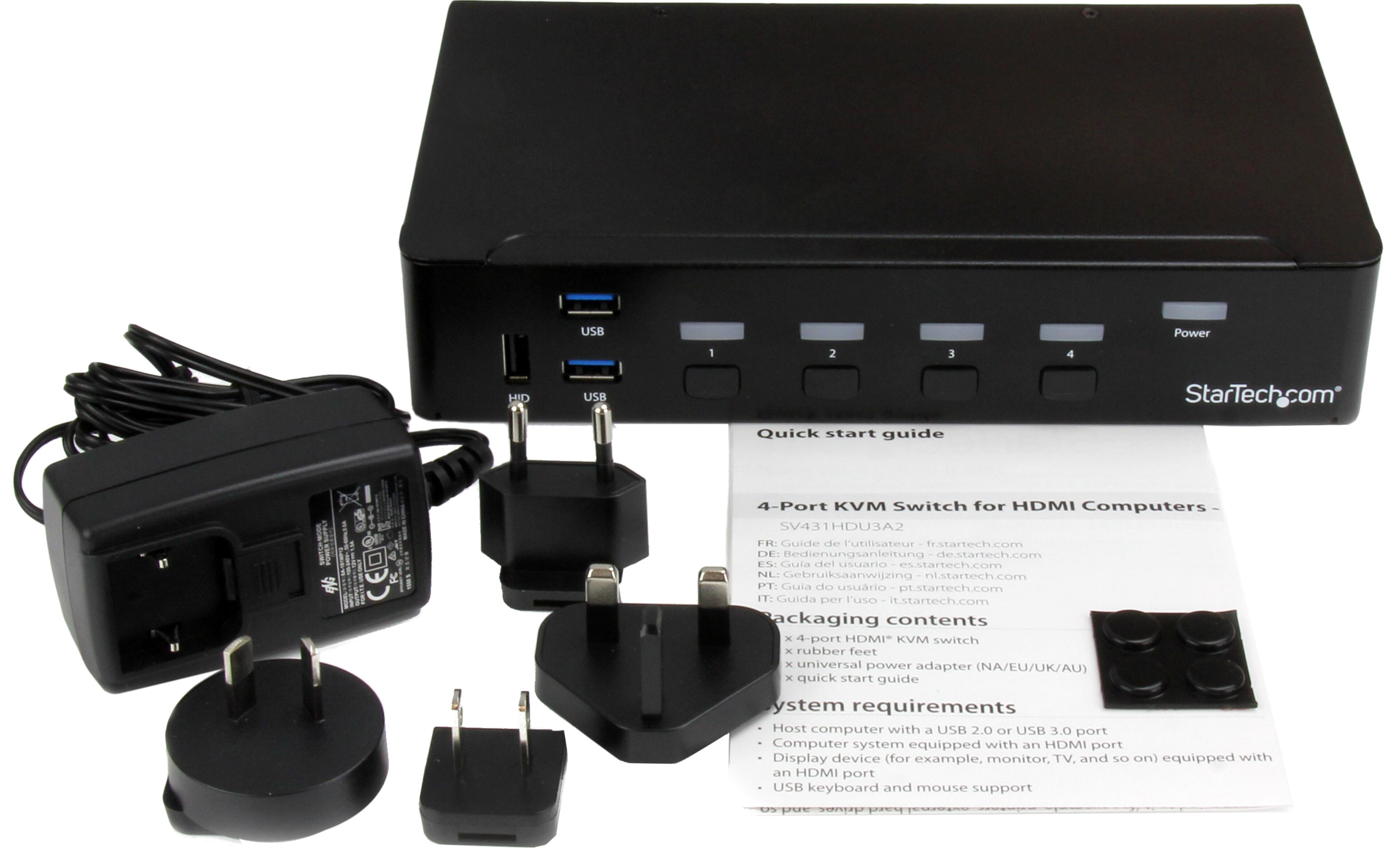 StarTech KVM Switch 4-port HDMI
