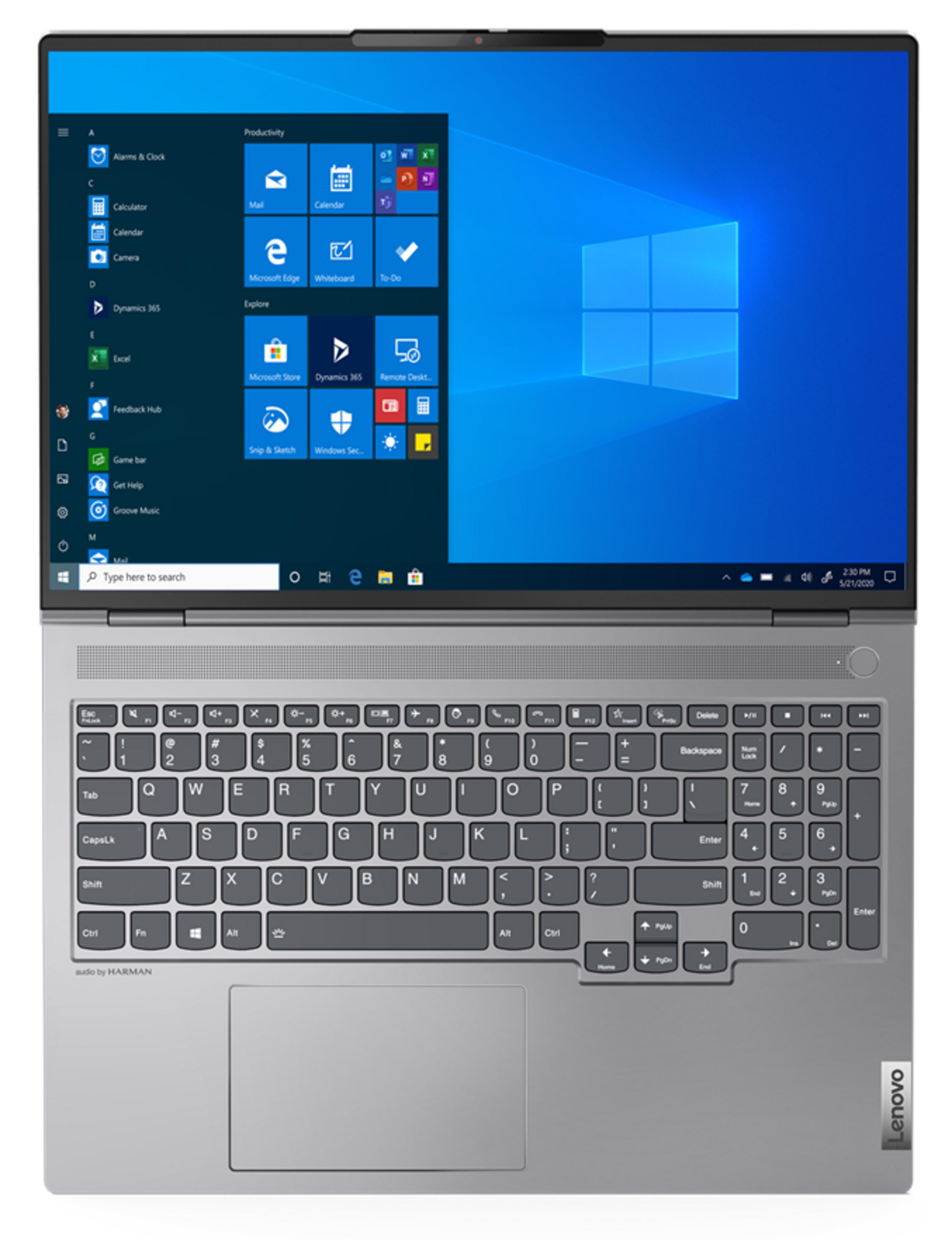 Lenovo ThinkBook 16p G2 R9 32GB/1TB Top