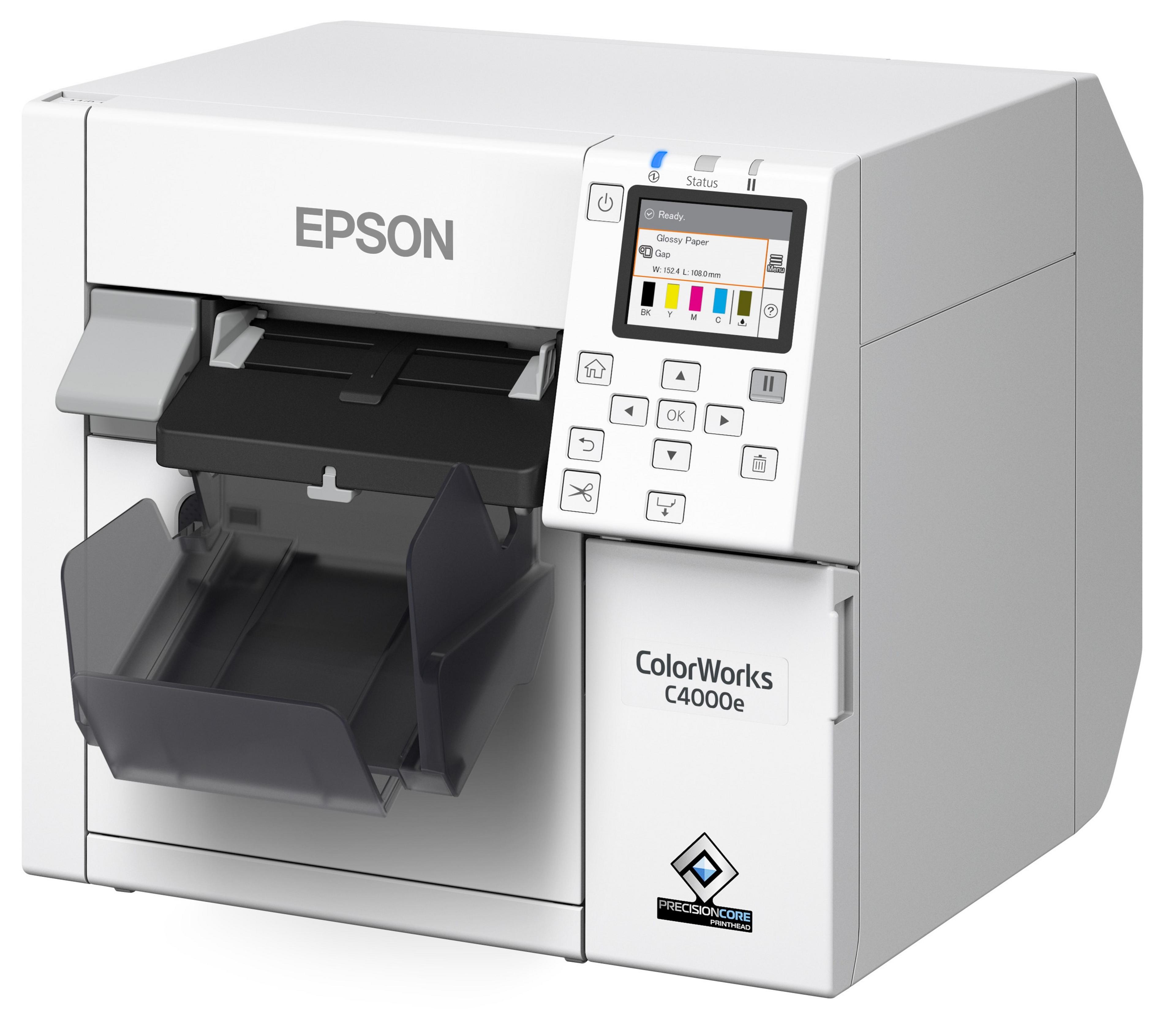 Epson ColorWorks C4000 Printer Matte Bl