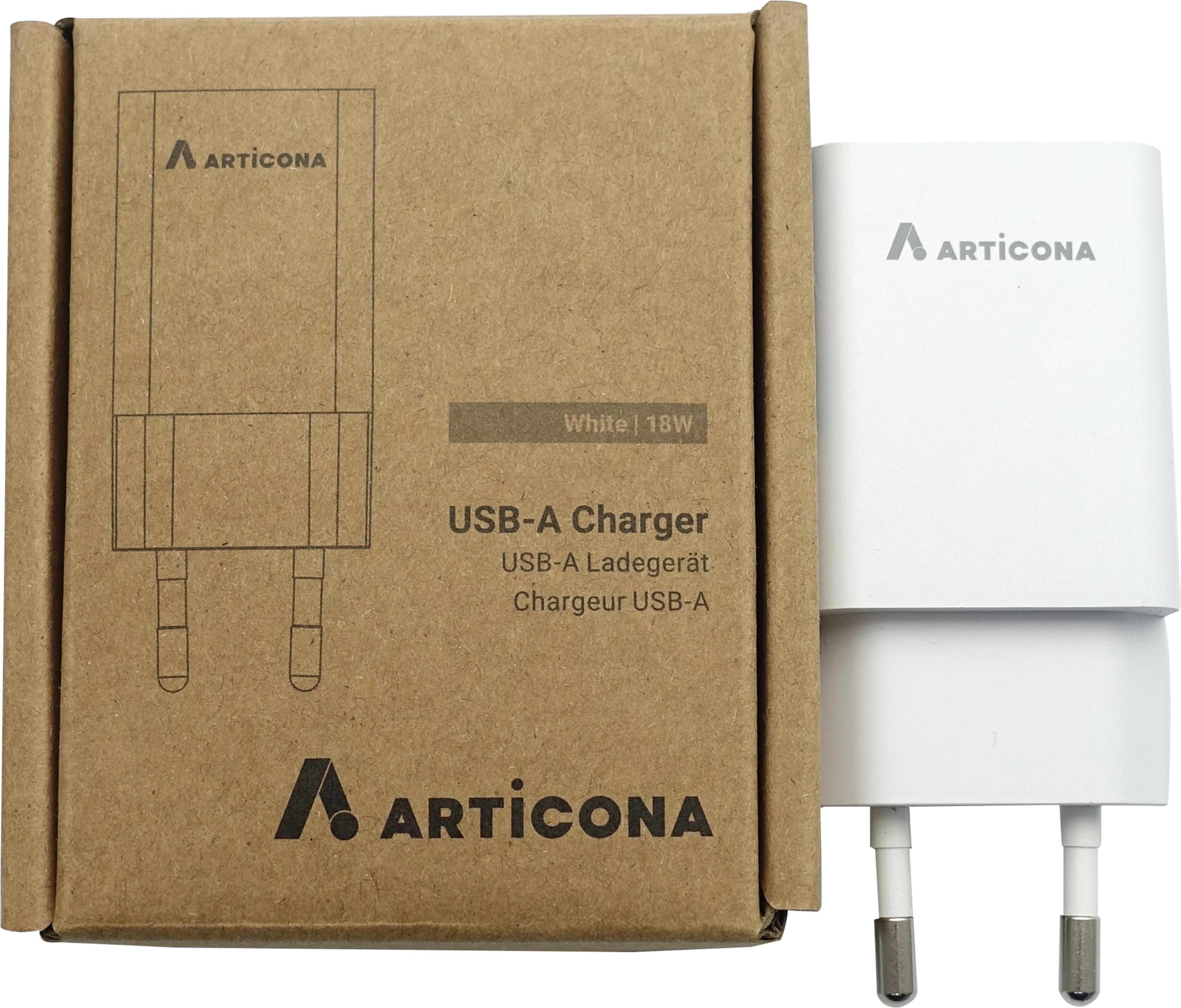 ARTICONA 18 W USB-A töltőadapter fehér