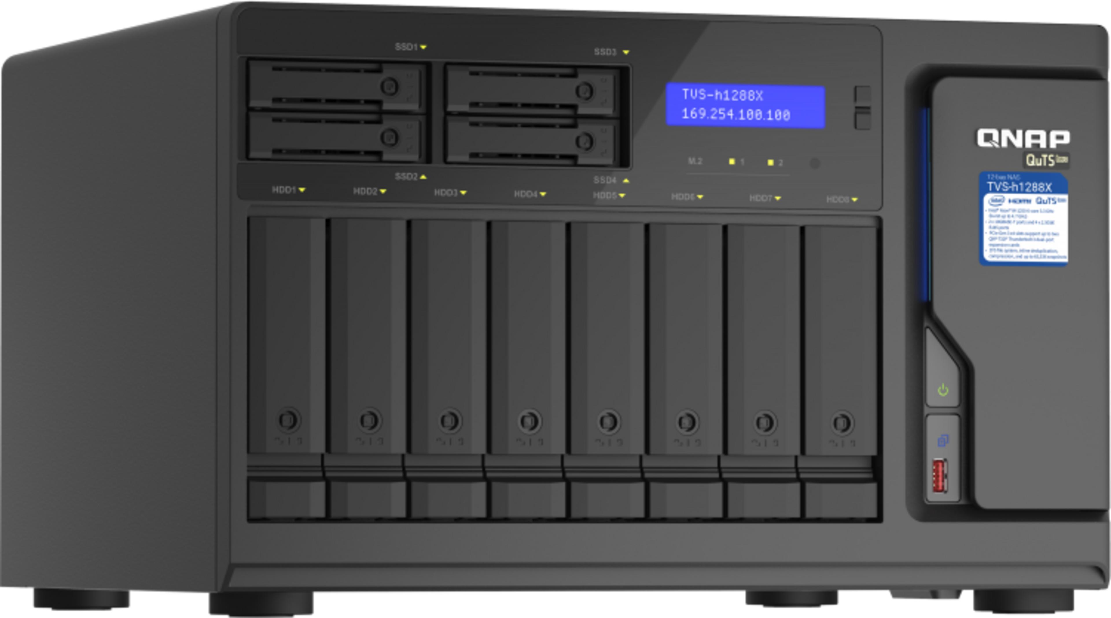 QNAP TVS-h1288X 16GB 12-bay NAS