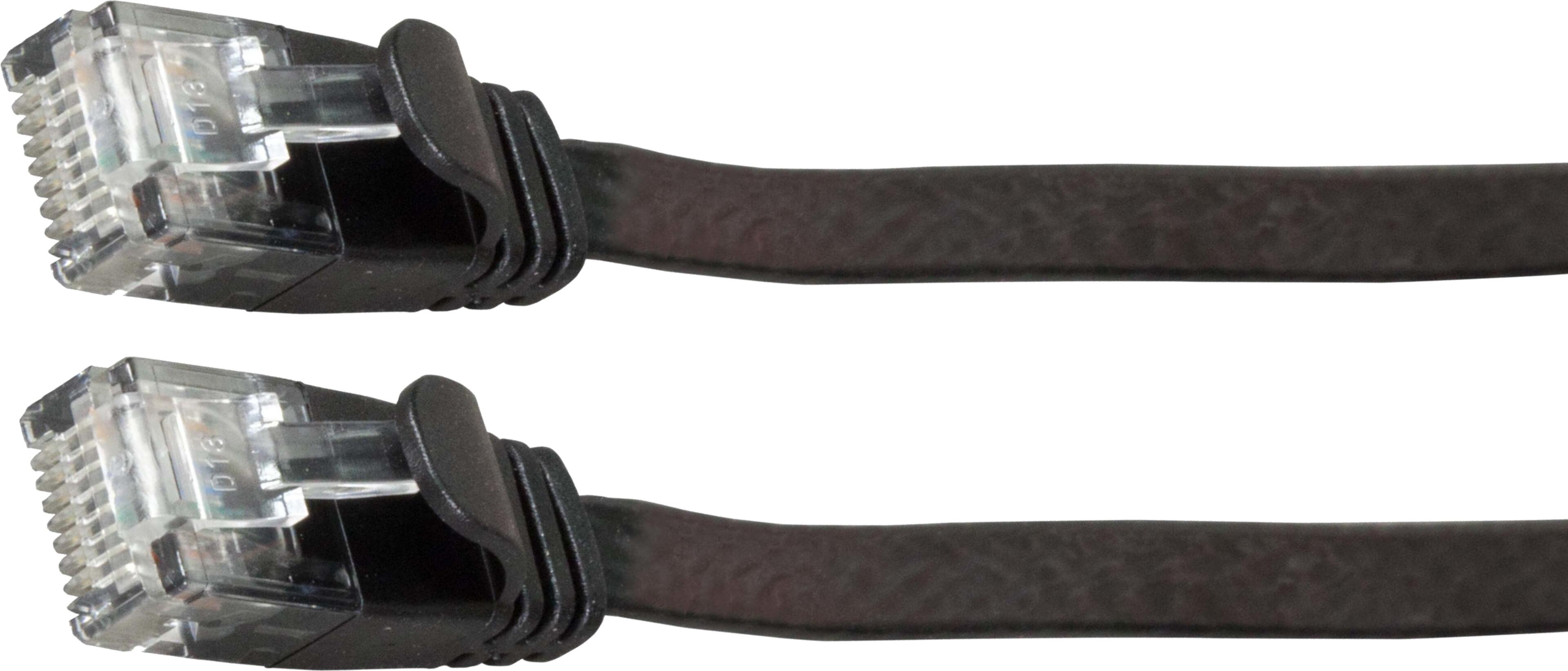 Patchkabel Flach RJ45 U/UTP Cat6a 5 m