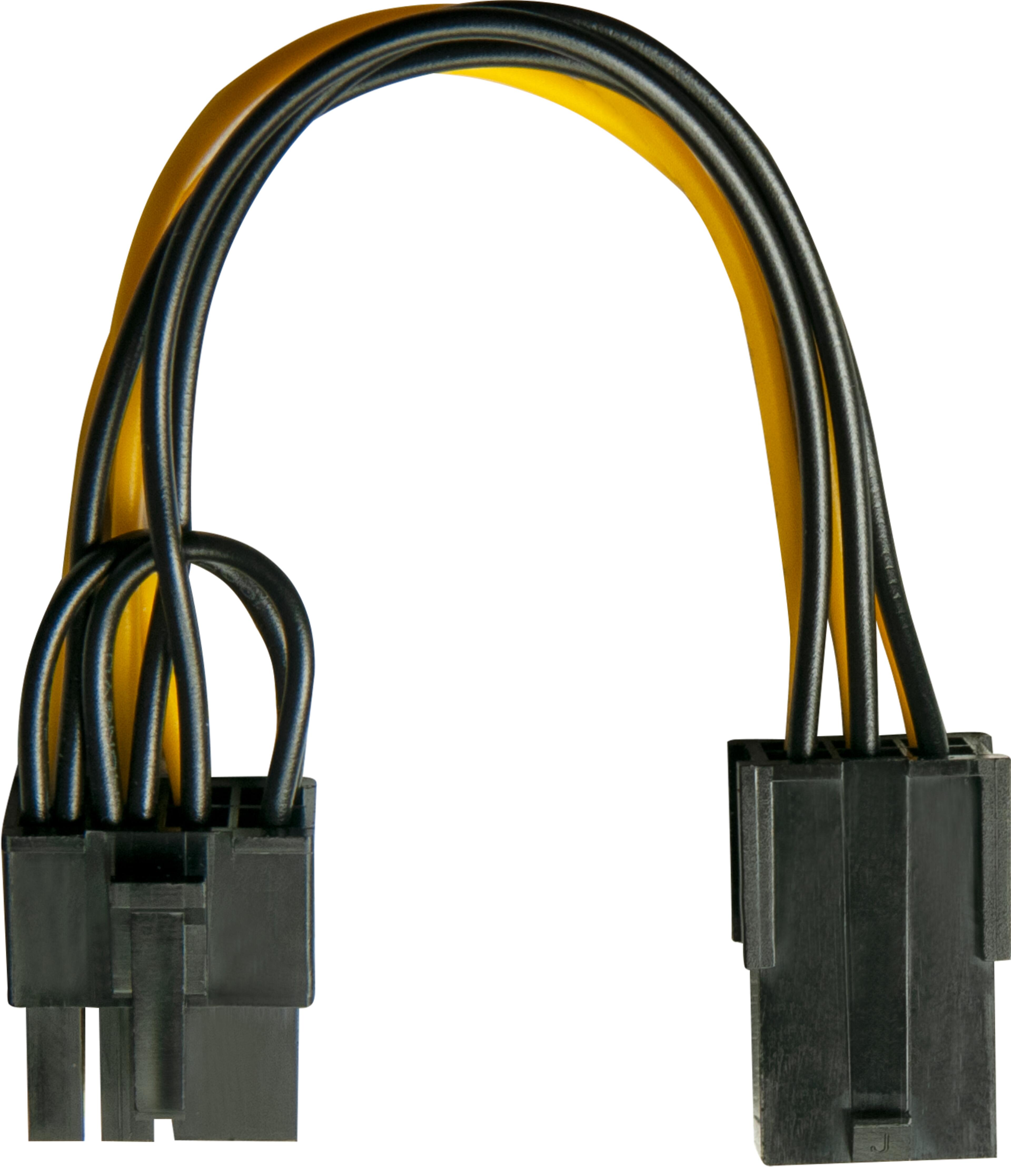 Power Adapter 8-pin/m - 6-pin/f 0.15m