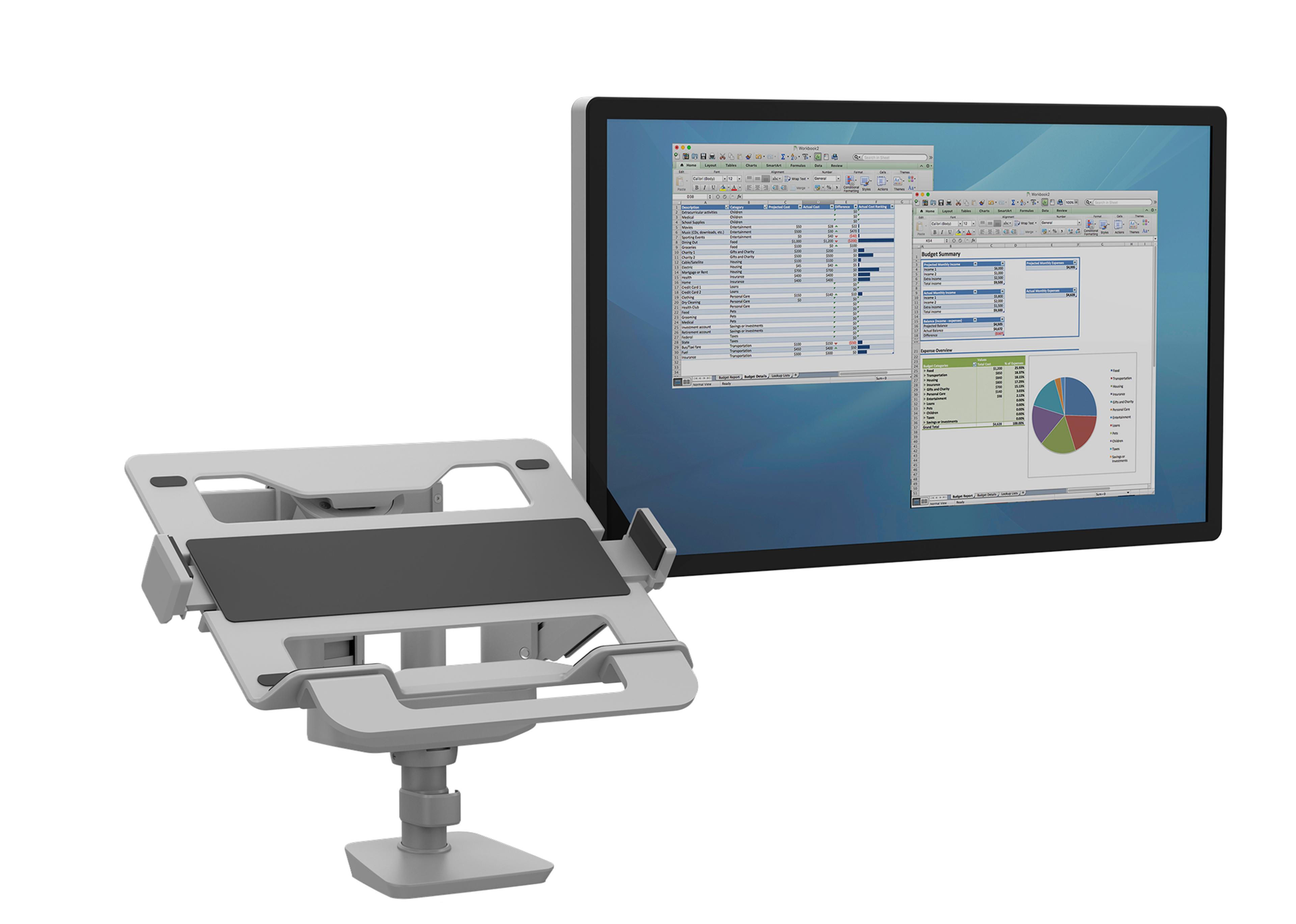 Fellowes Tallo Notebookständer silber