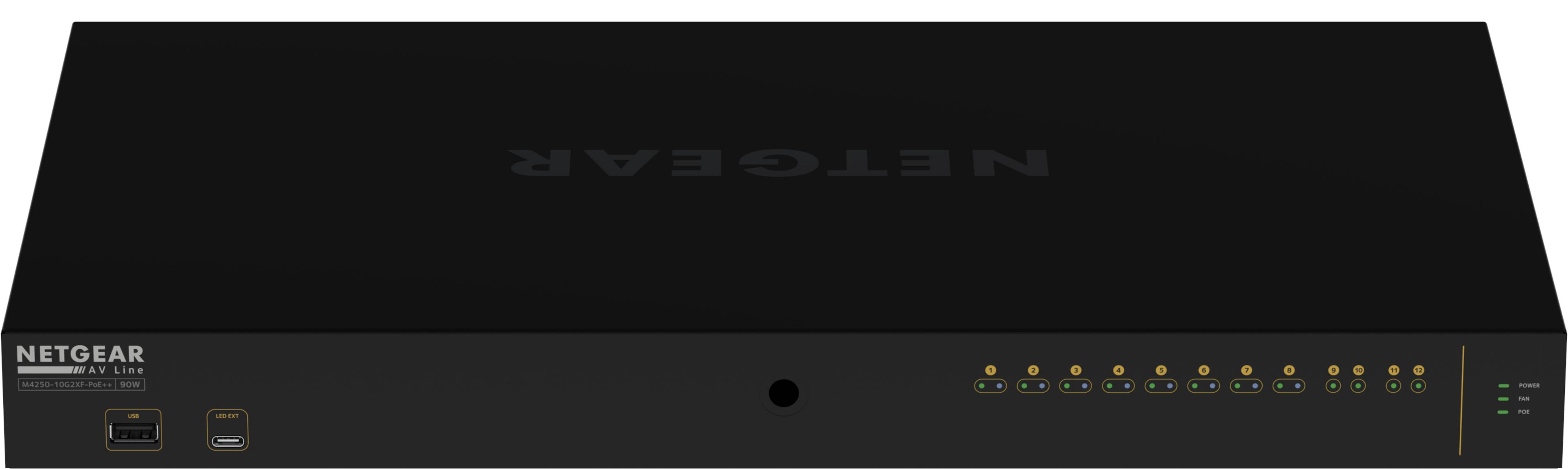 NETGEAR M4250-10G2XF-PoE++AV Line Switch