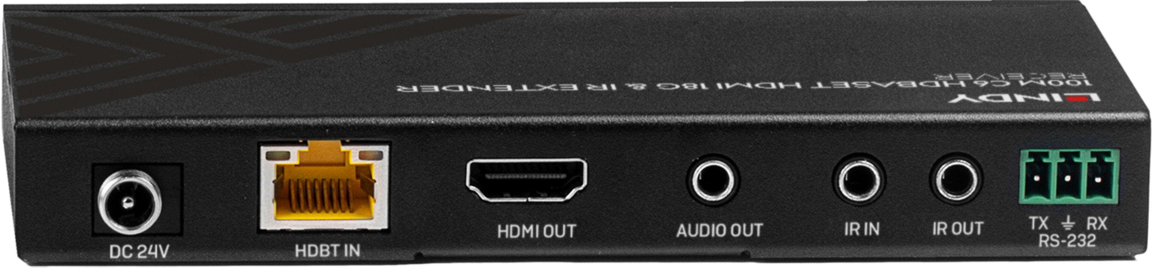 Ricevitore HDMI Cat6e HDBaseT&IR 100 m