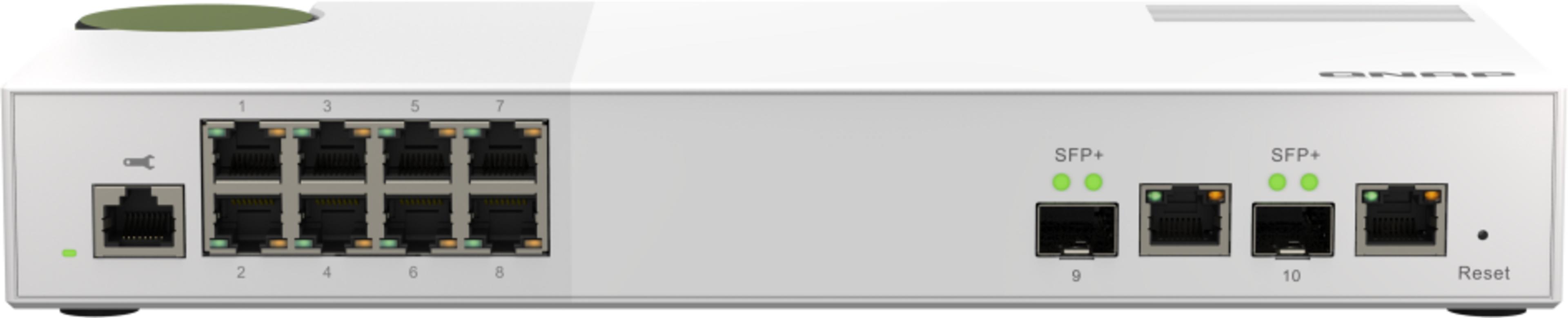 QNAP QSW-M2108-2C 10-Port 10GbE Switch