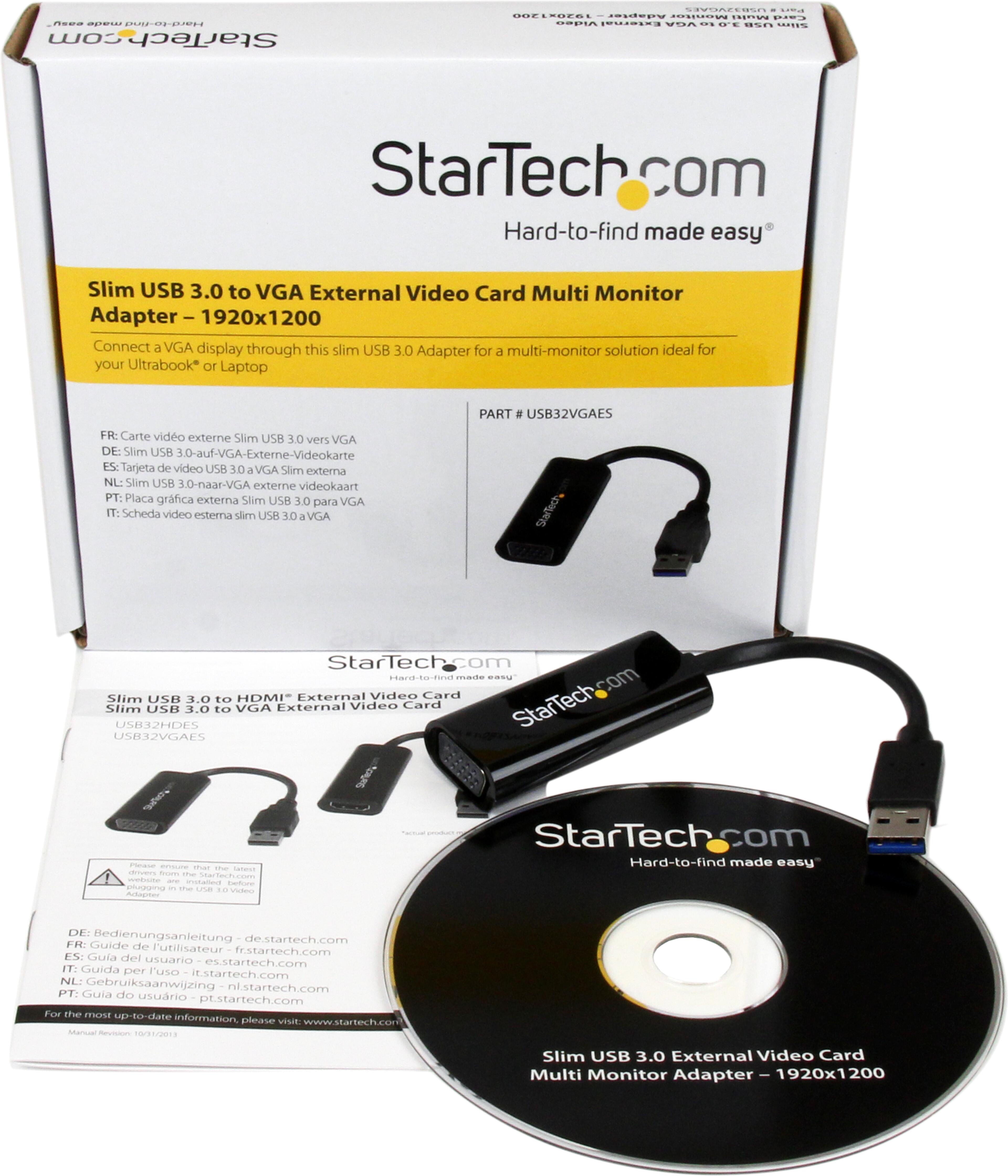 Adapter USB-A/m - VGA/f