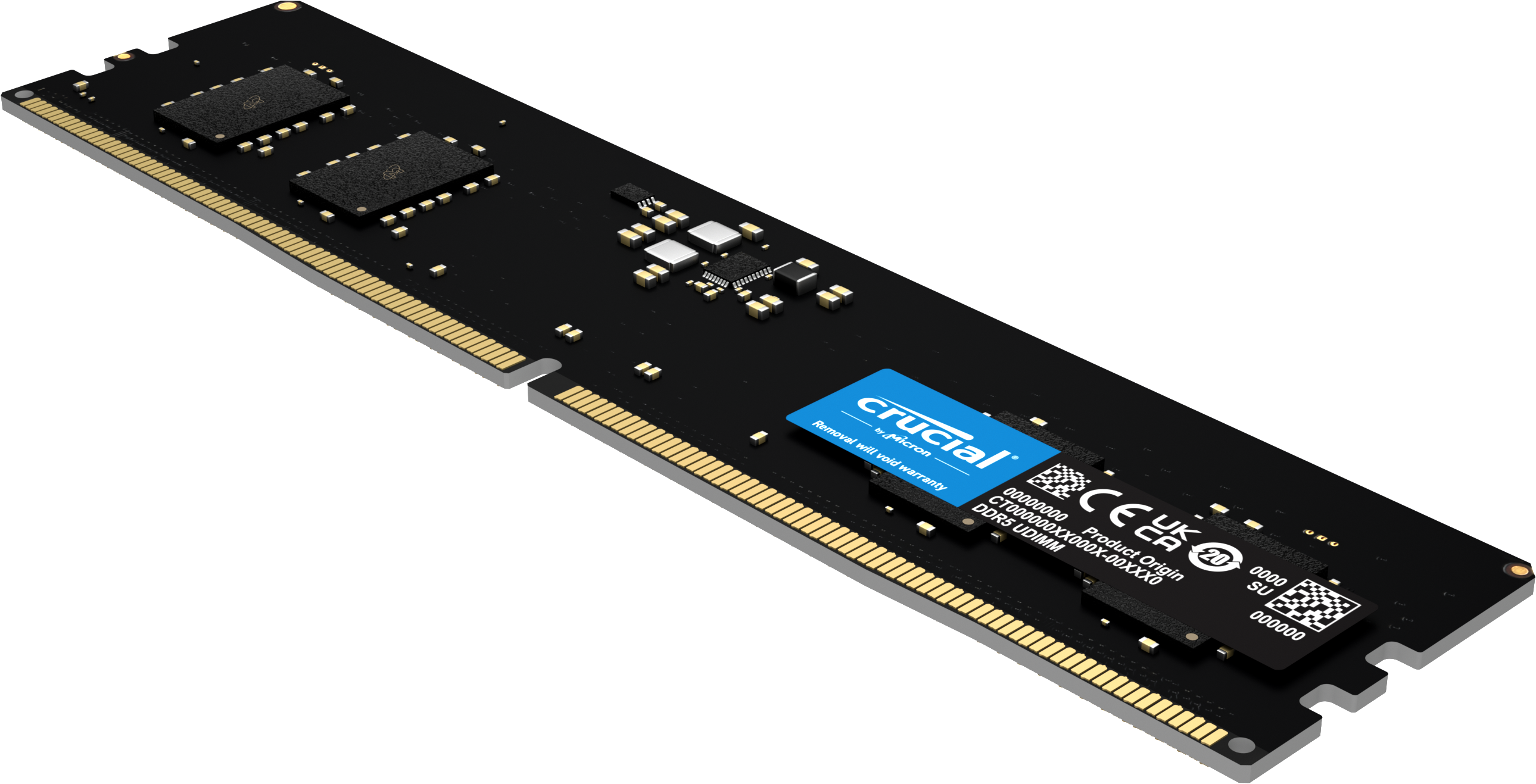 thumbnail image 2 of Crucial 64GB DDR5 4800MHz Laptop RAM Kit | CT2K32G48C40S5 | 2x32GB SO-DIMM 2 of 6