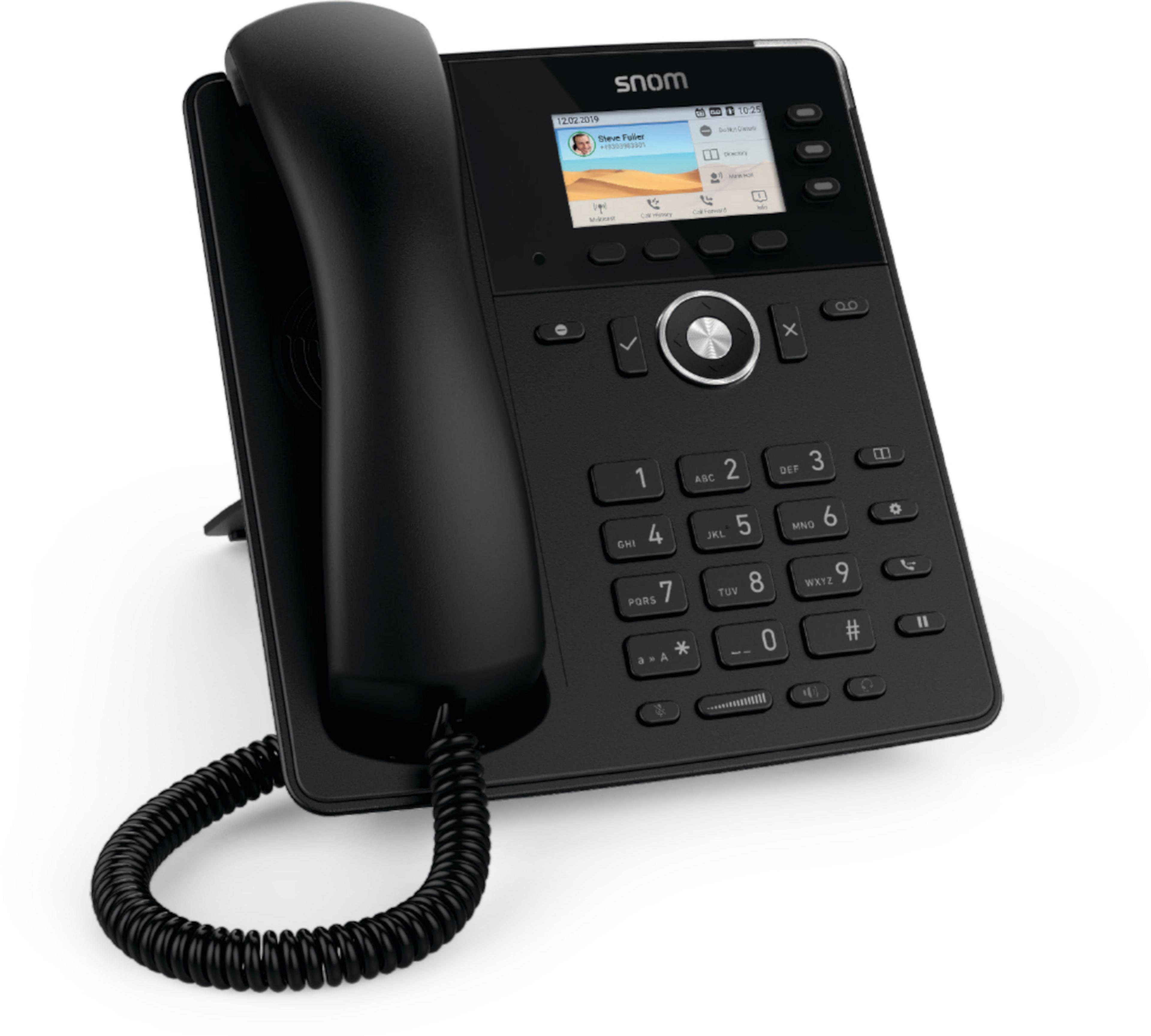 Telefono IP Snom D717 Desktop nero