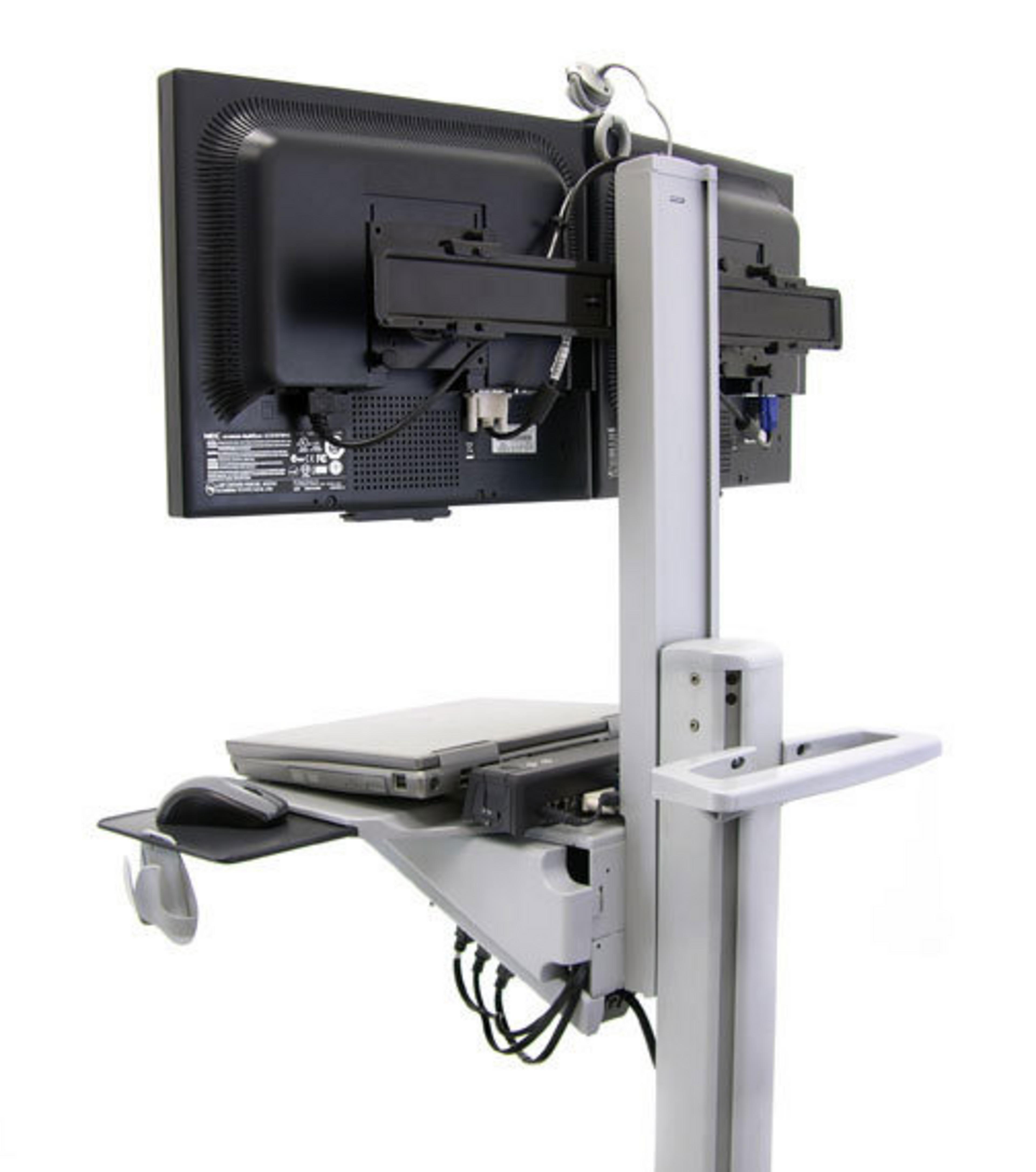 Ergotron NeoFlex Dual WideView Trolley