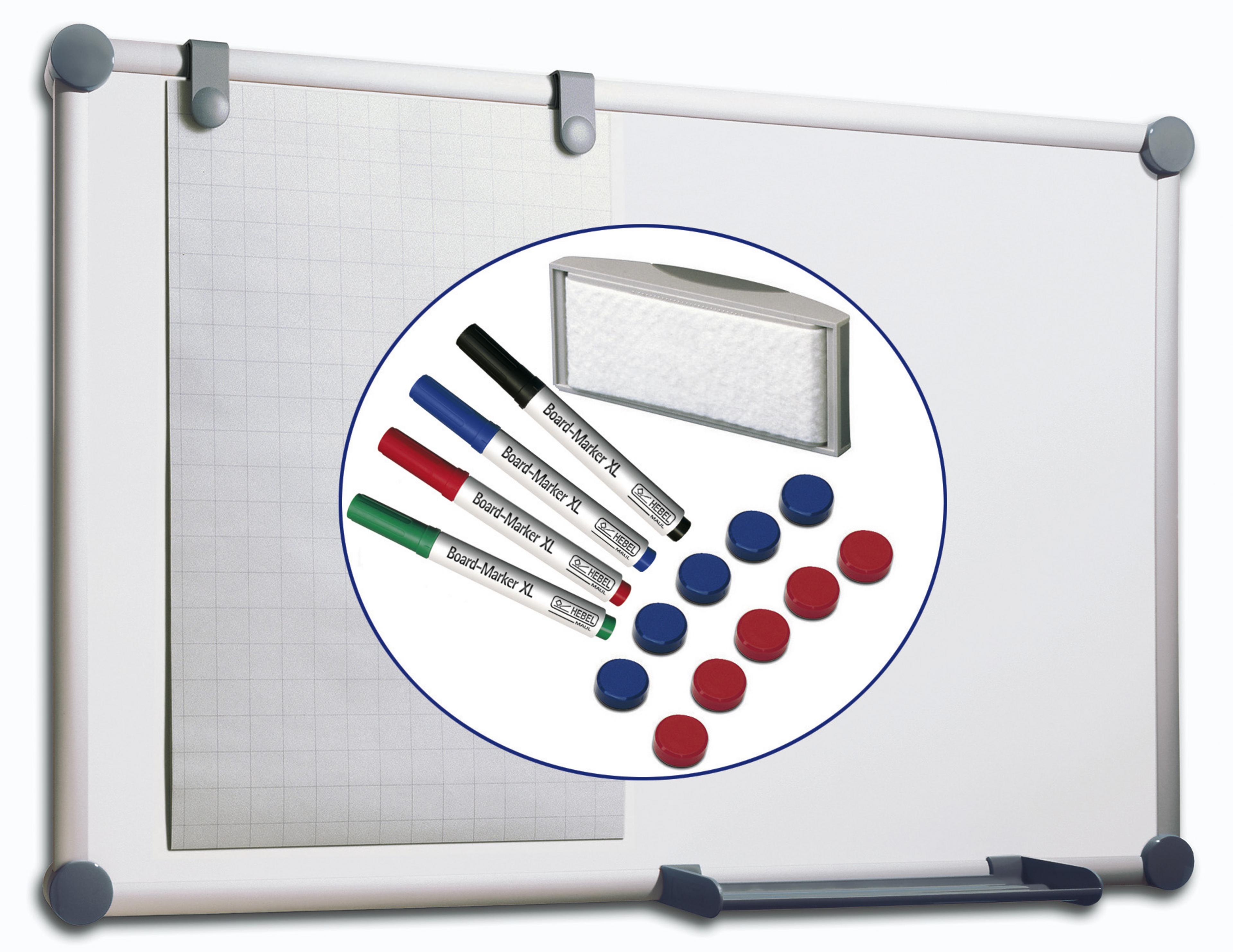 MAULpro Whiteboard 2000 Set 90x120 cm