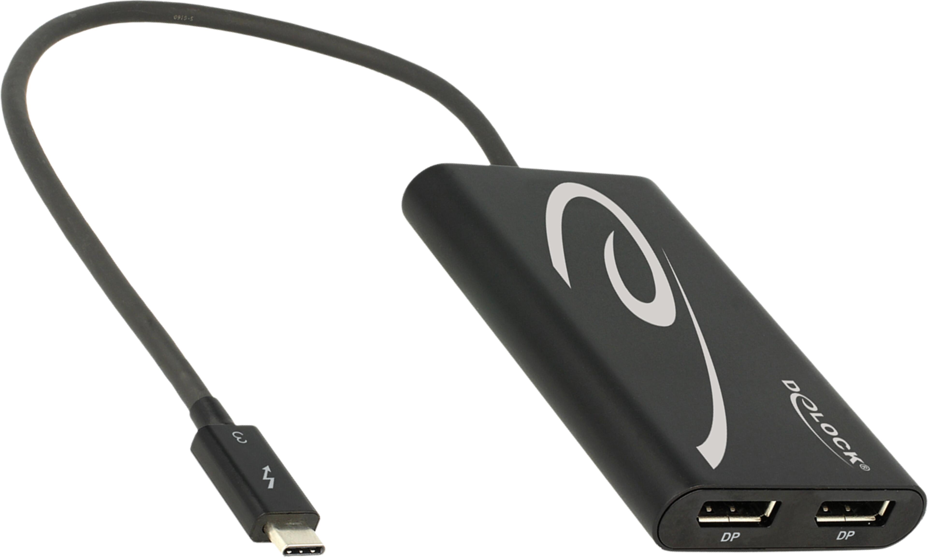 Adapter Thunderbolt3 (TypC) - 2xDP gn