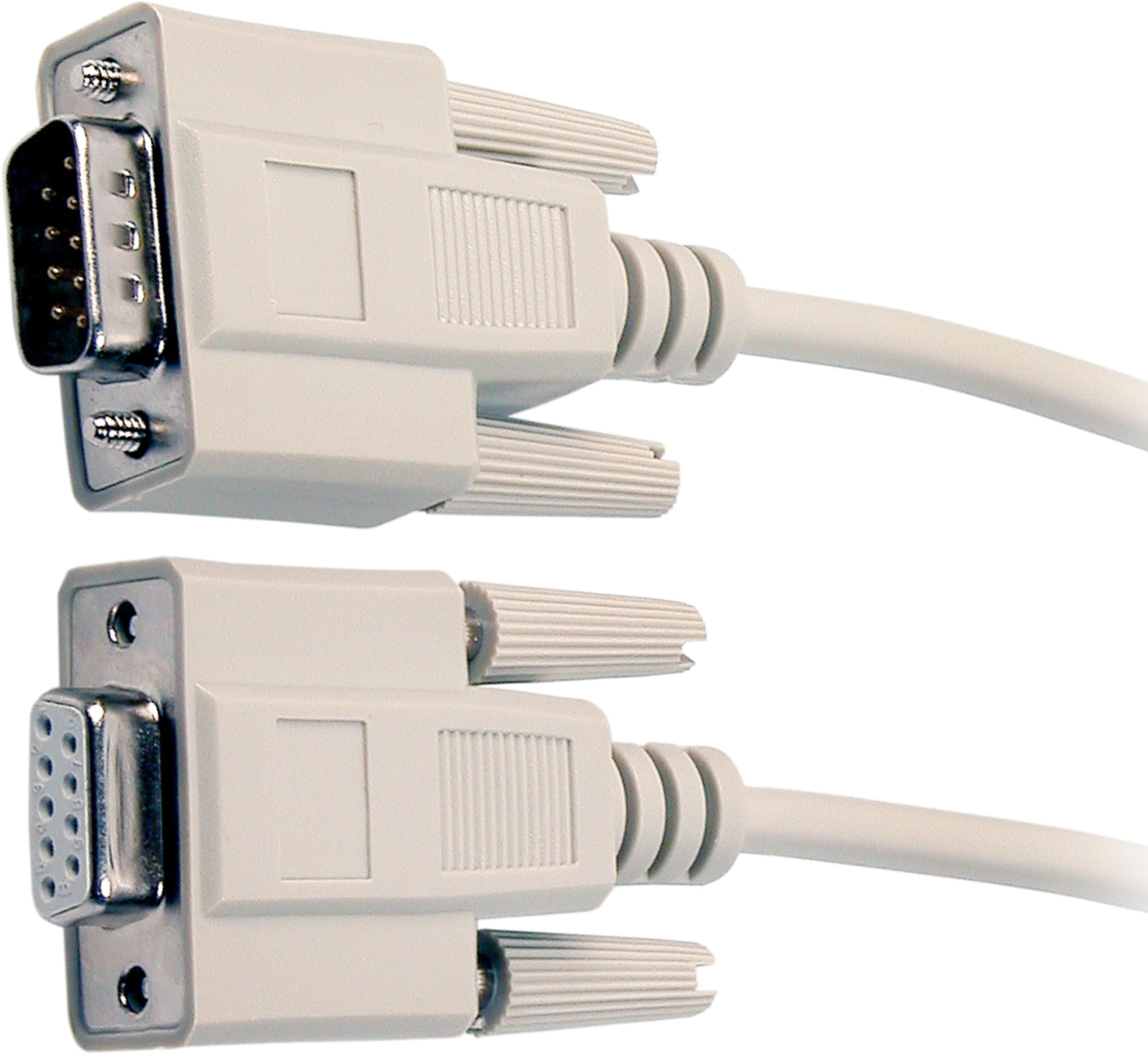 EFB RS-232 Cable DB9/m-DB9/f 2m Grey