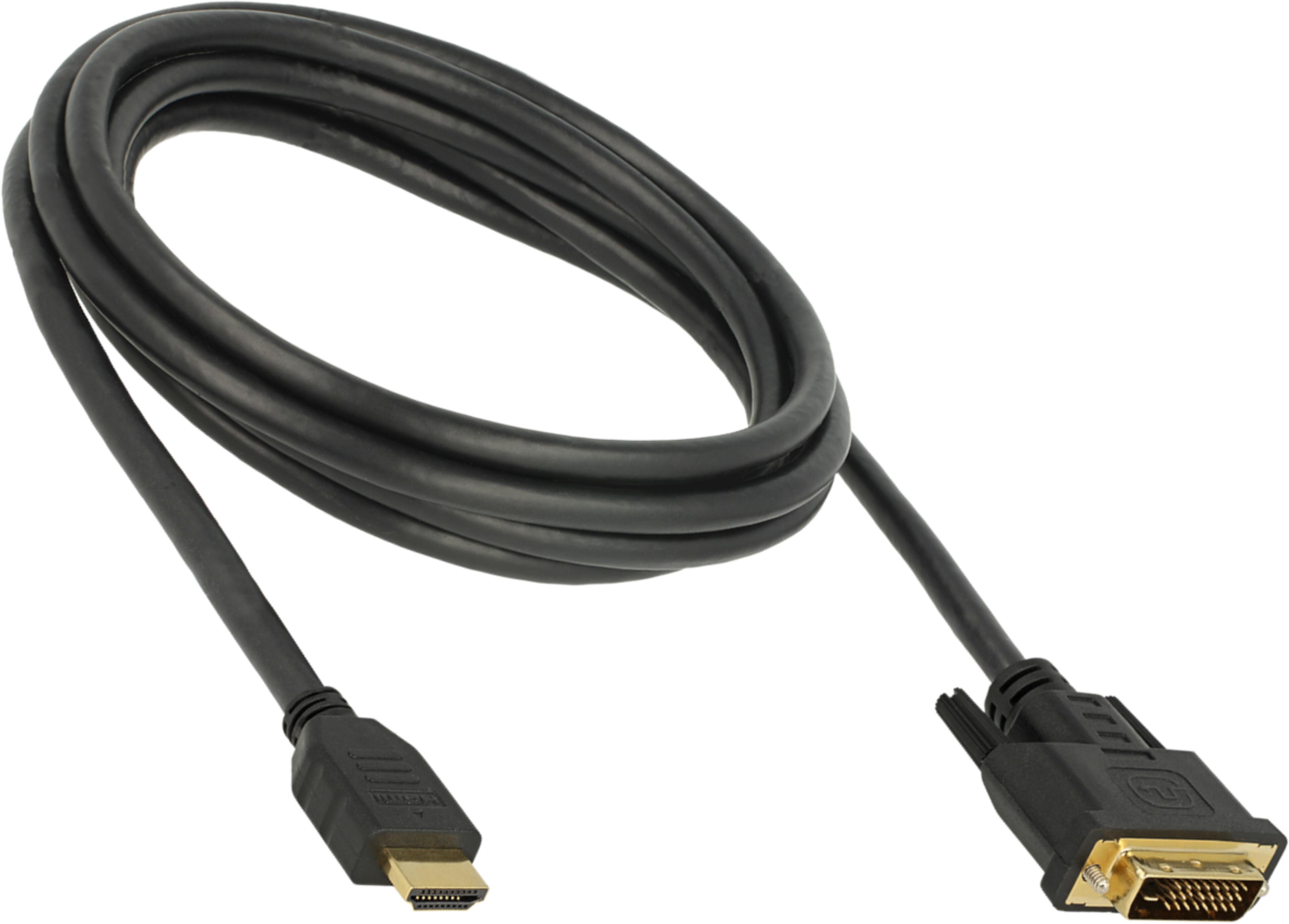 Delock HDMI - DVI-D Cable 2m