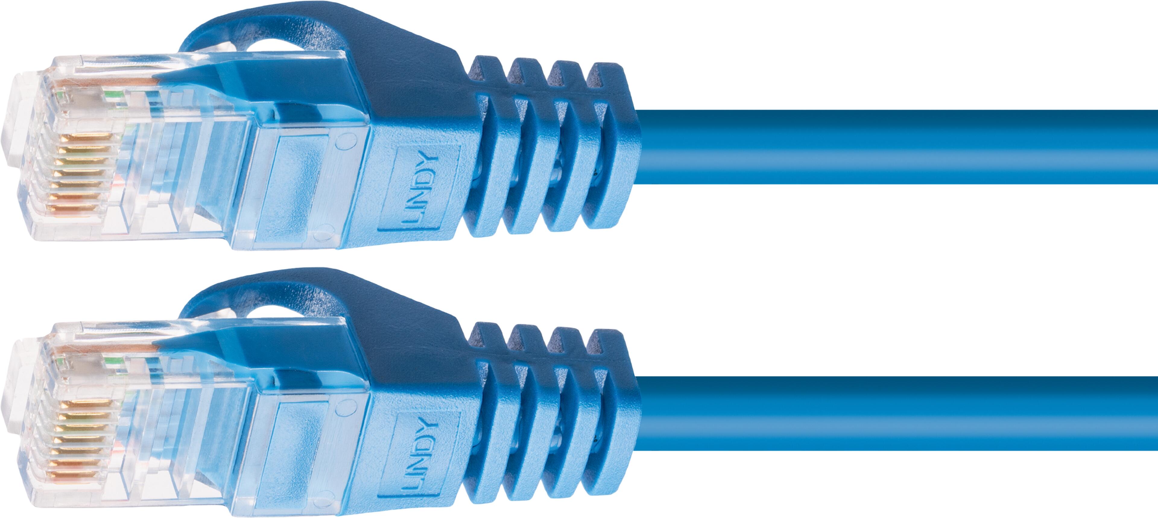 Patch Cable RJ45 U/UTP Cat6 5m Blue