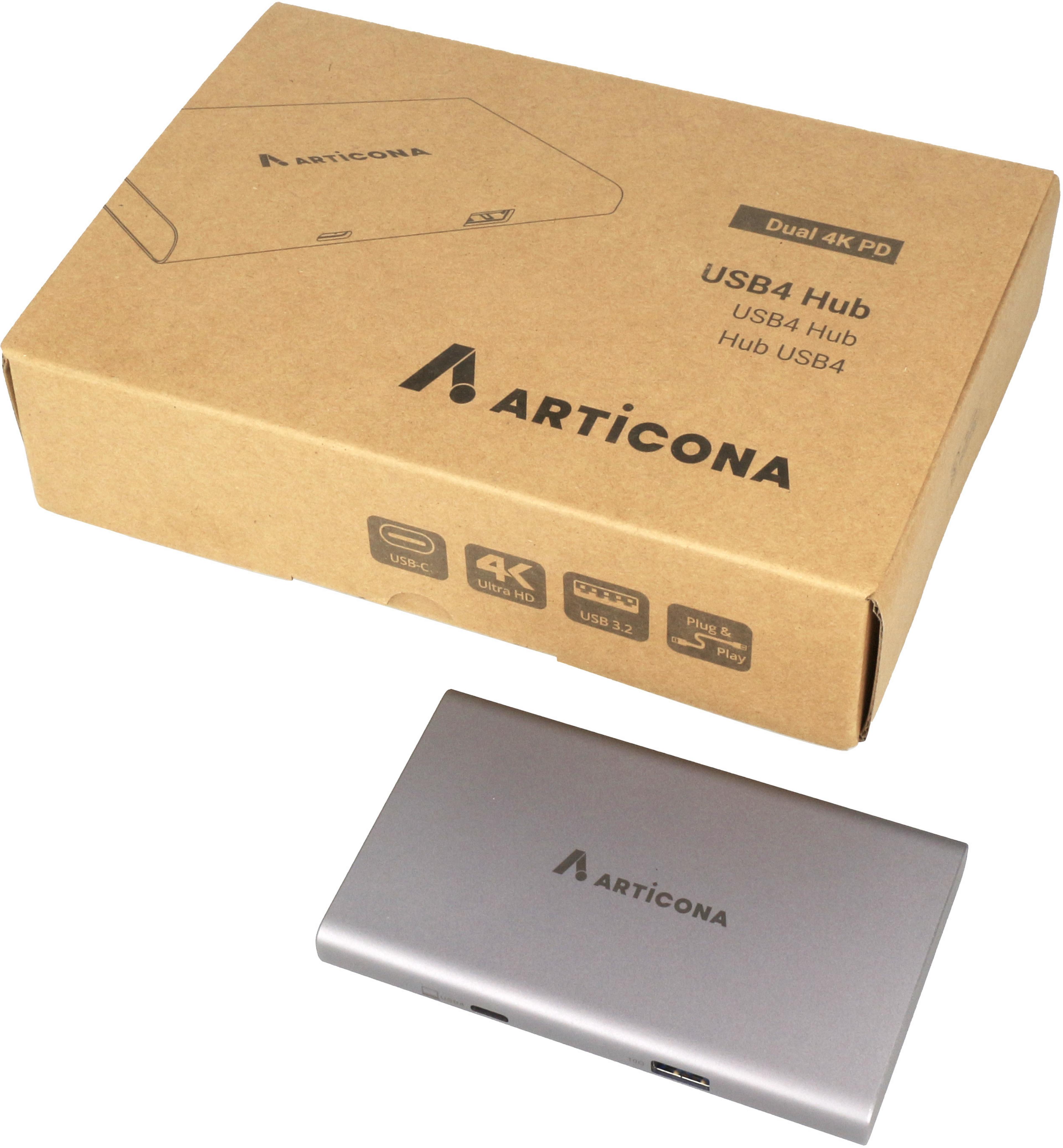 ARTICONA USB4 Hub Dual 4k PD