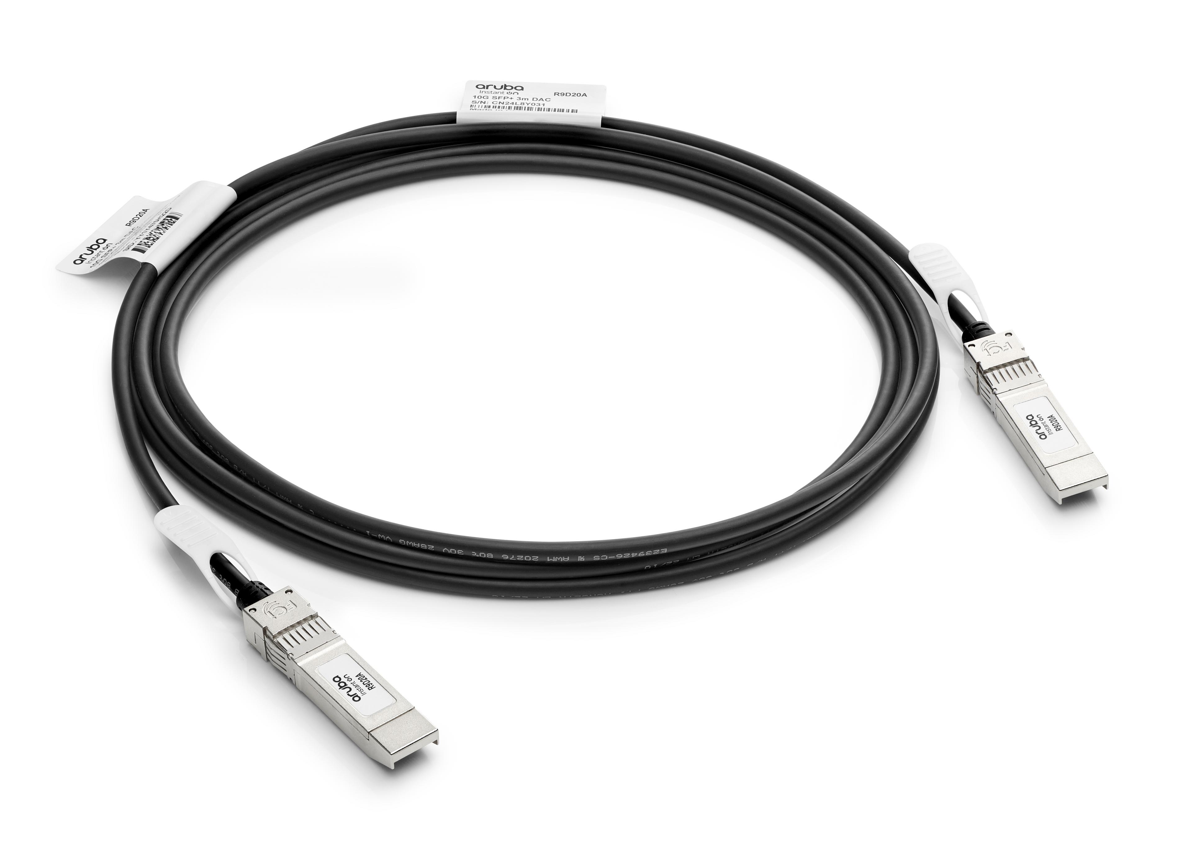 HPE NW Instant On SFP+ zu SFP+ Kabel 3 m