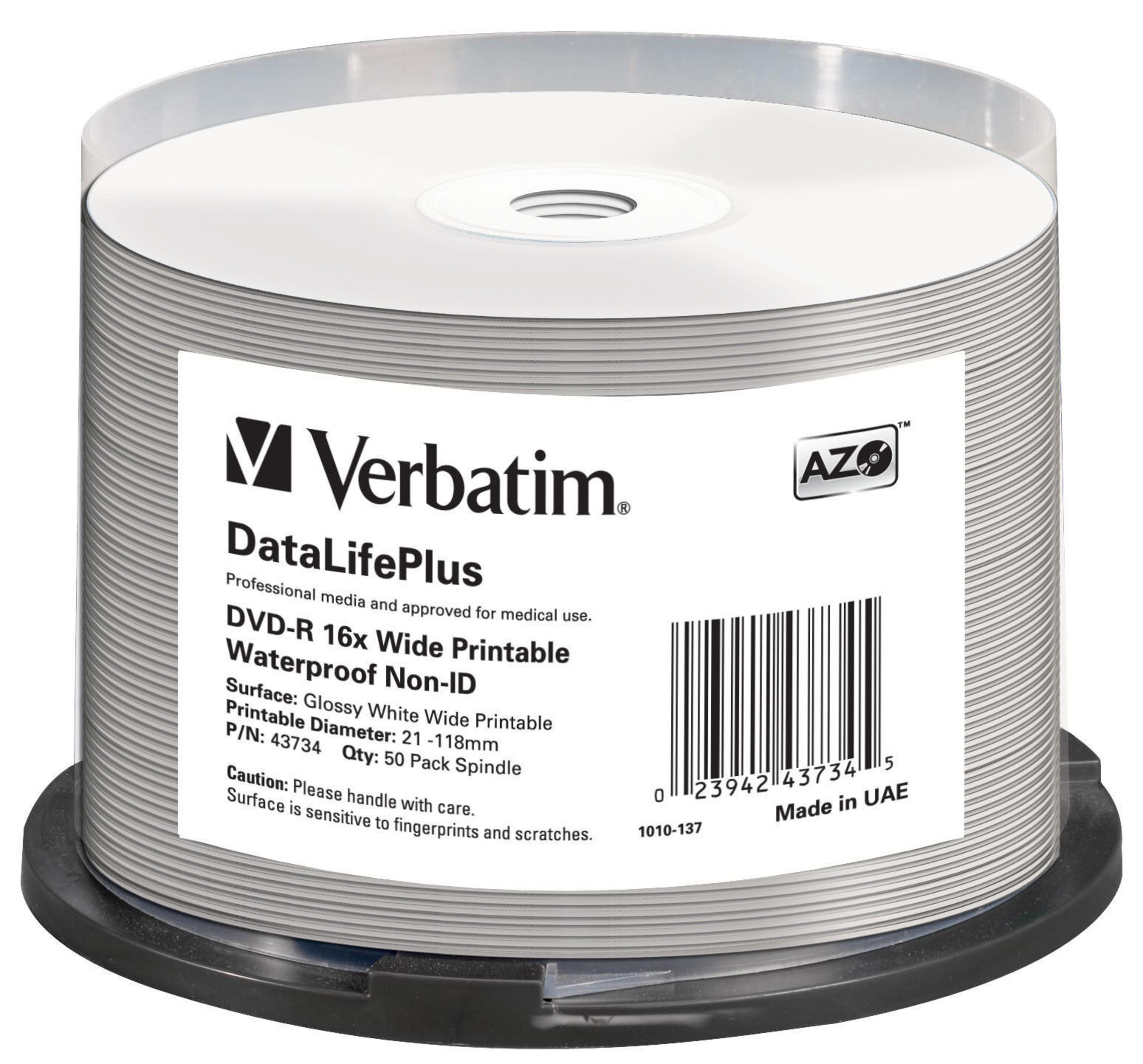 Verbatim DVD-R 4,7GB 16x Injekt SP(50)