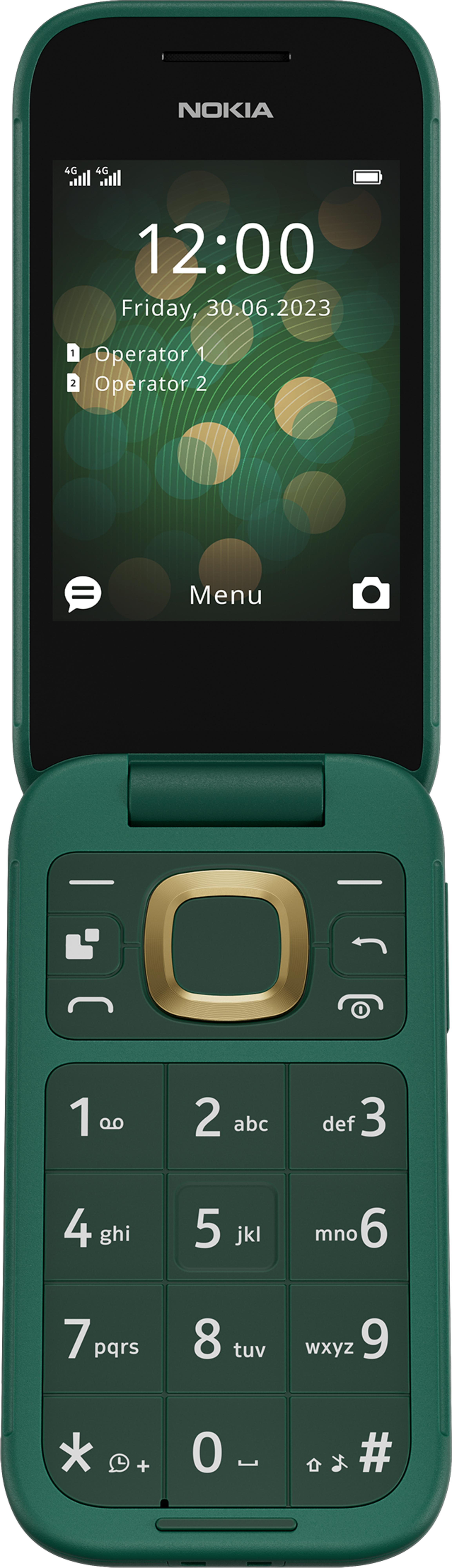 Nokia 2660 Flip Phone Green