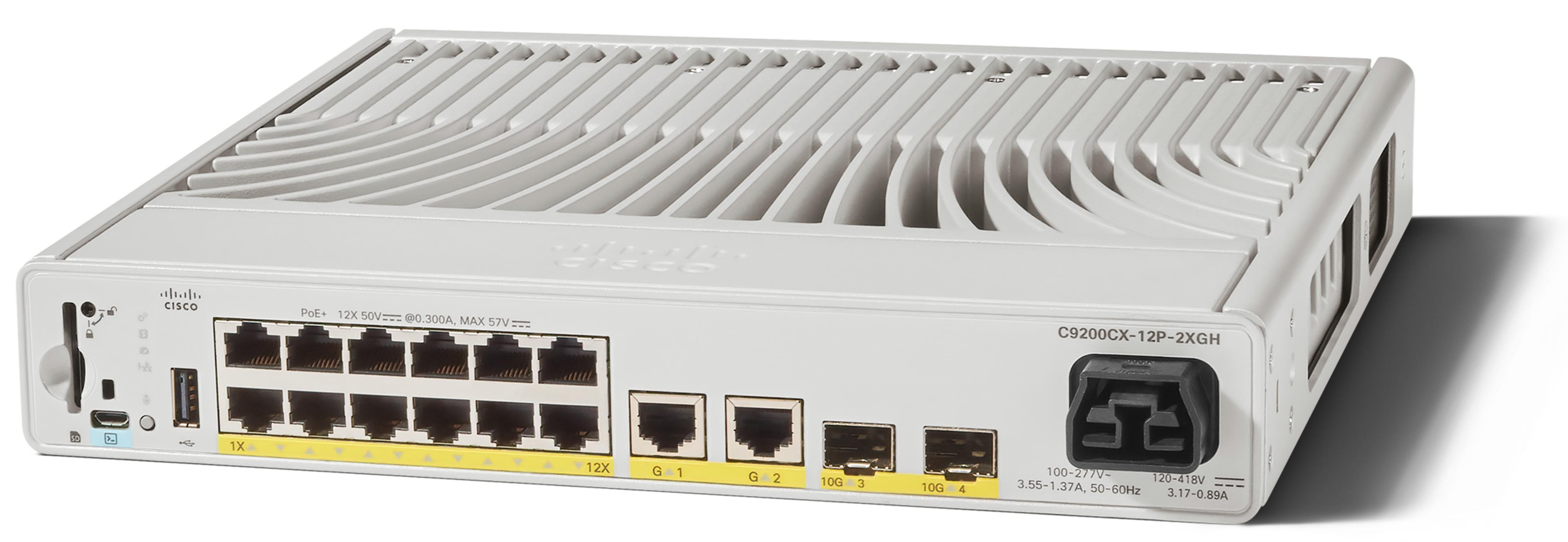 Cisco Catalyst C9200CX-12P-2X2G-E Switch