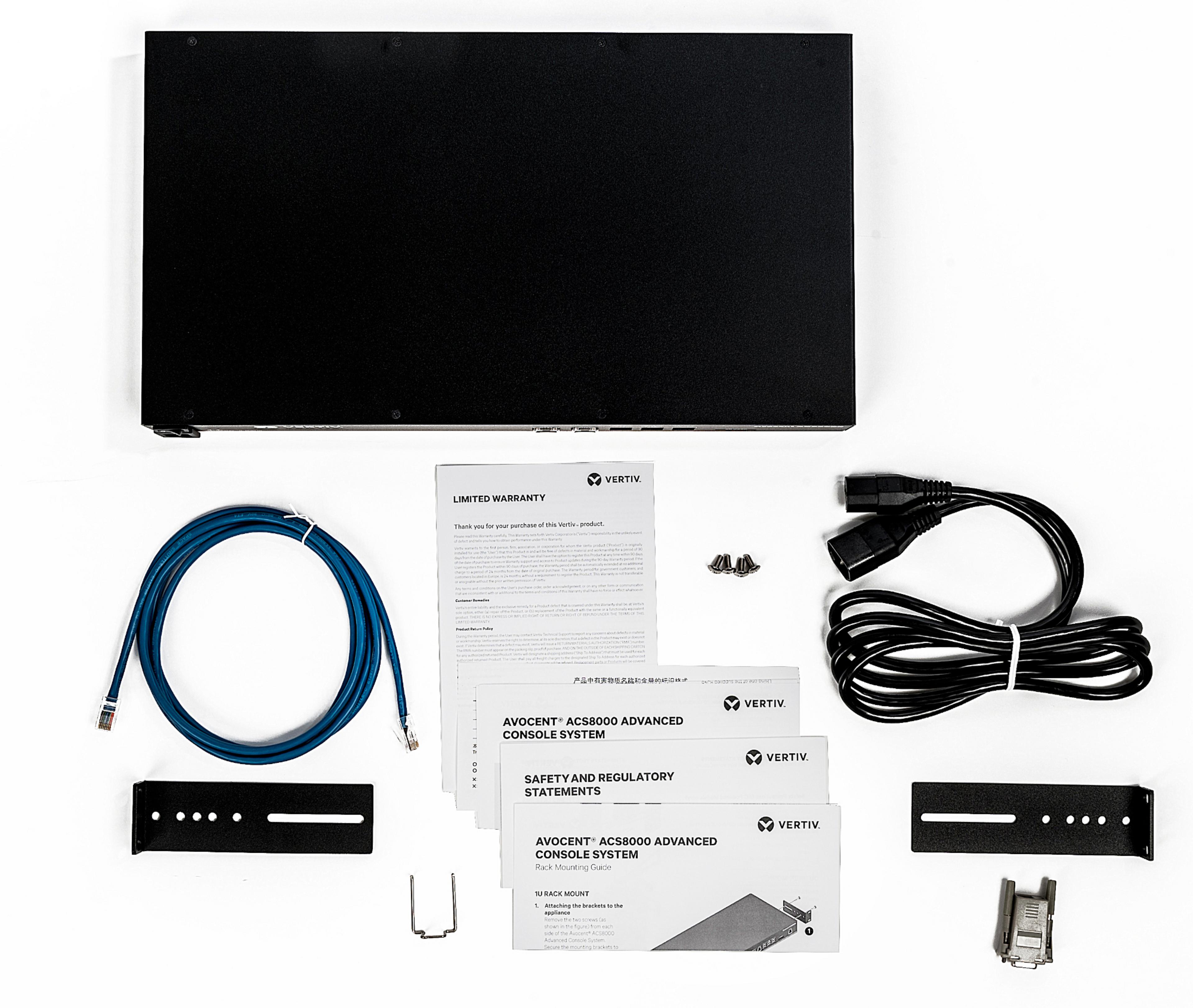 Vertiv ACS8008 Cons. Server 8P. Single