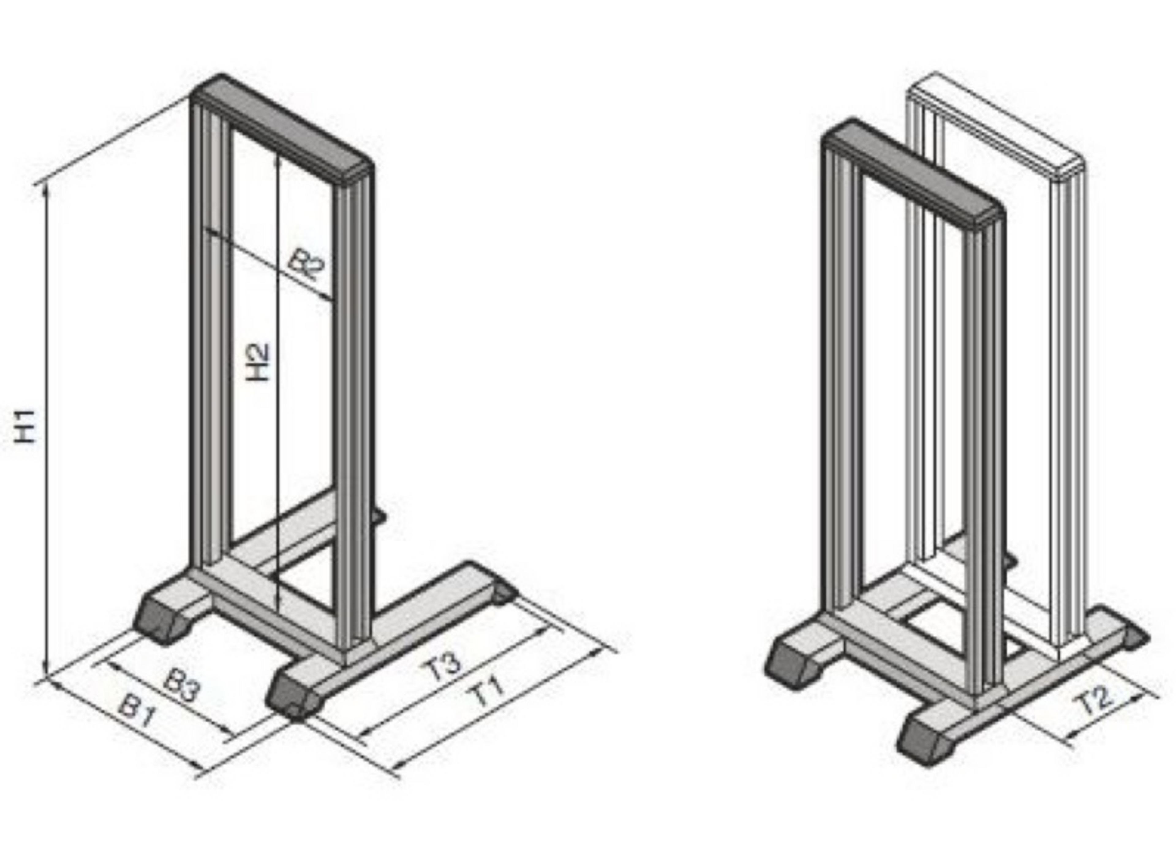 Rittal Data Rack Distributor Rack 45U