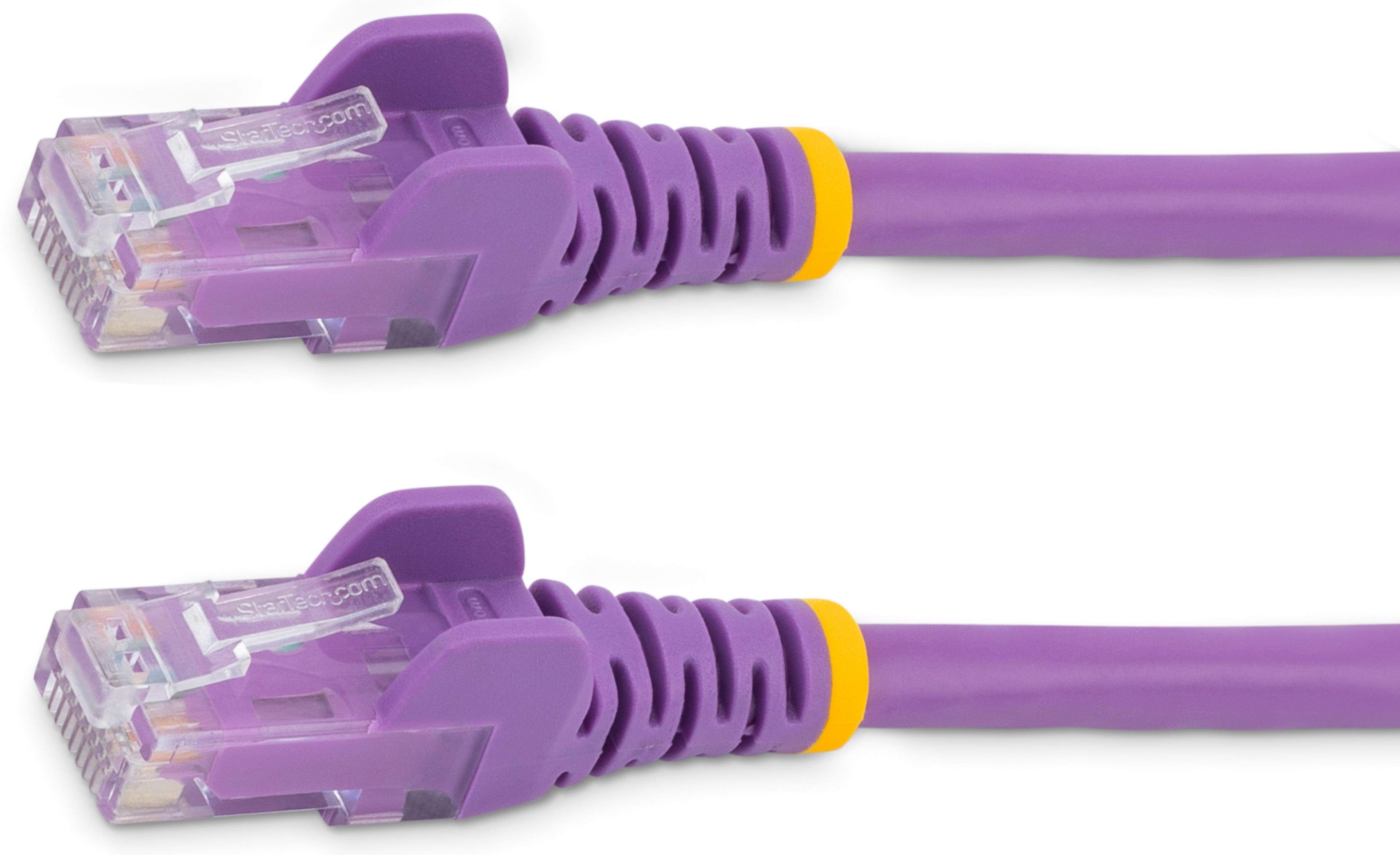 Patchkabel RJ45 U/UTP Cat6 1 m lila