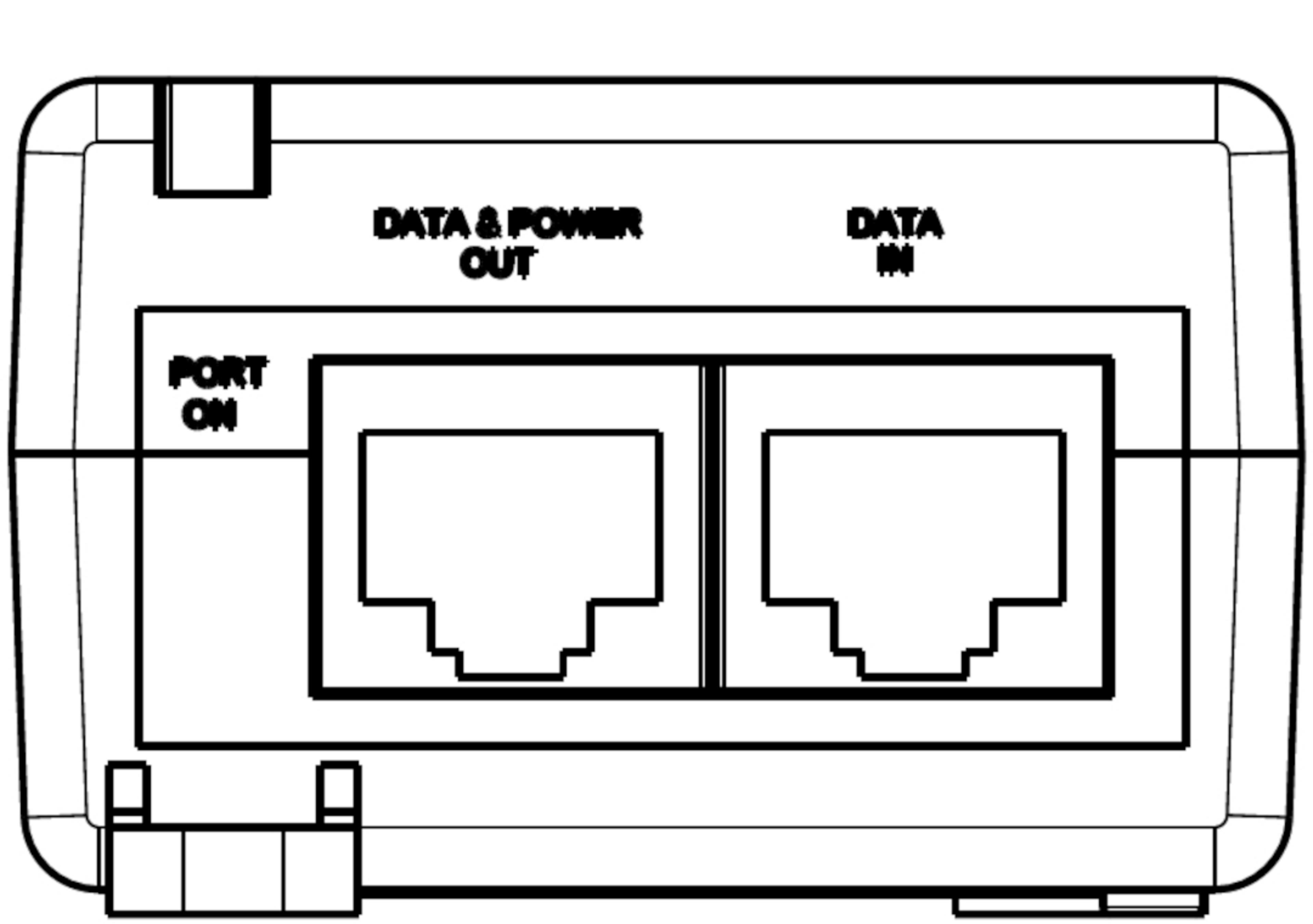 AXIS T8120 PoE Midspan 1-port 15 Watt