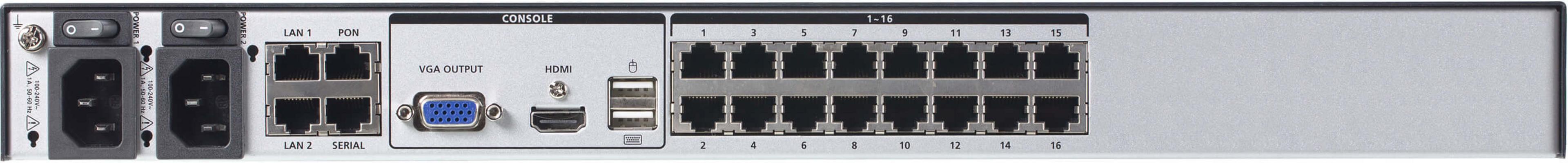 ATEN KN2116VB KVM-Switch 16-Port+IP