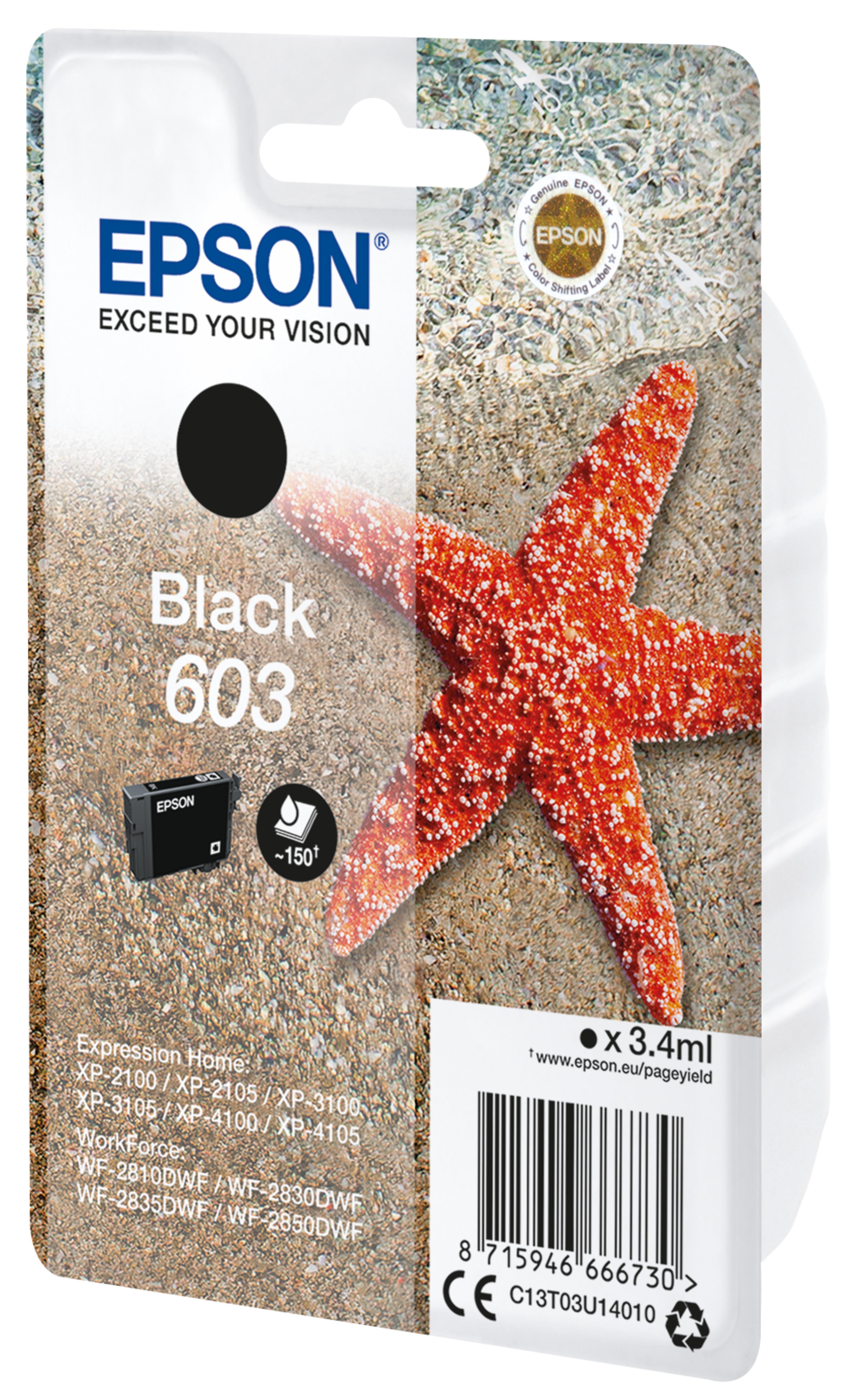 Encre Epson 603, noir