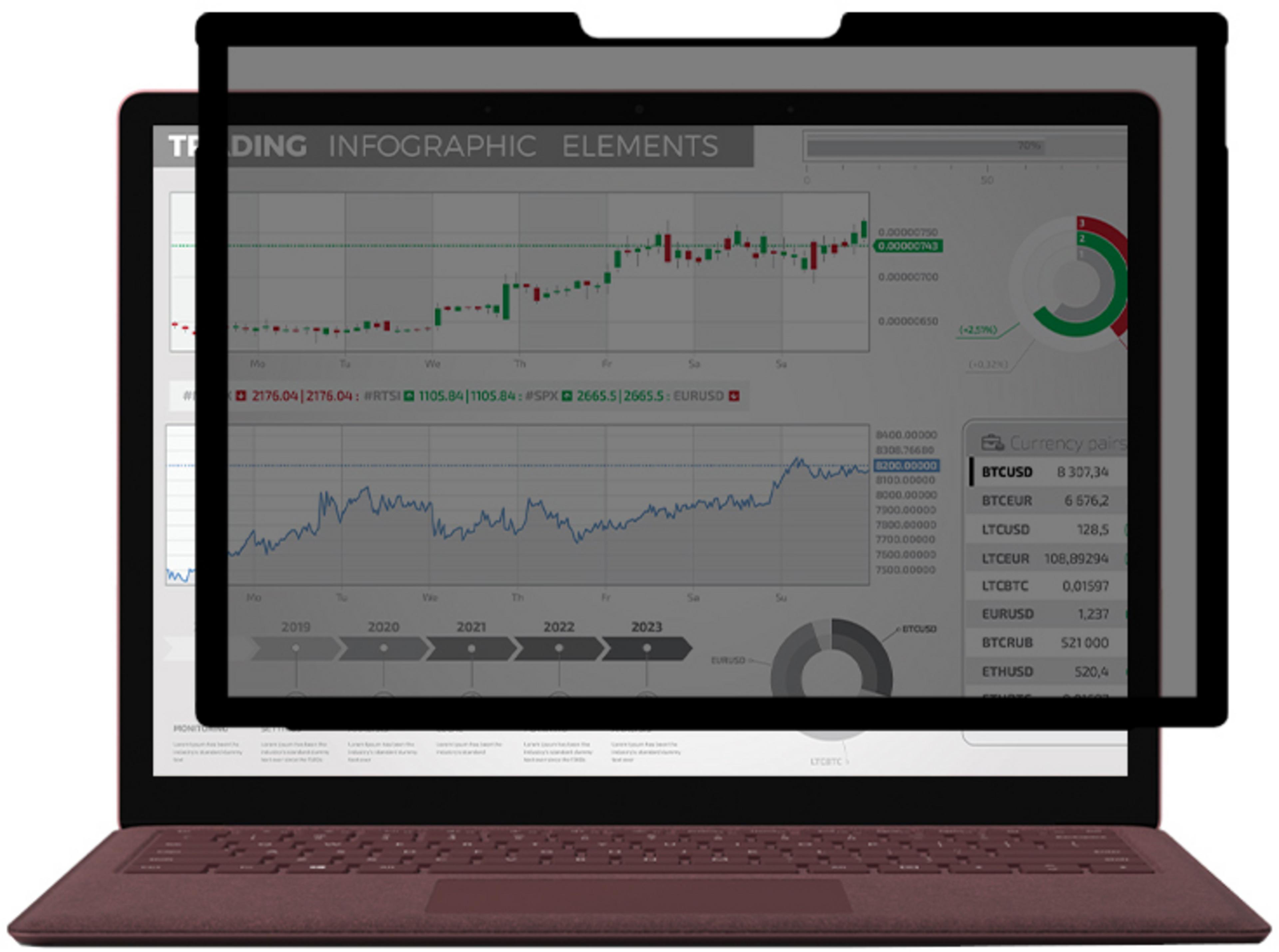 ARTICONA Surface Pro 7 Blickschutz