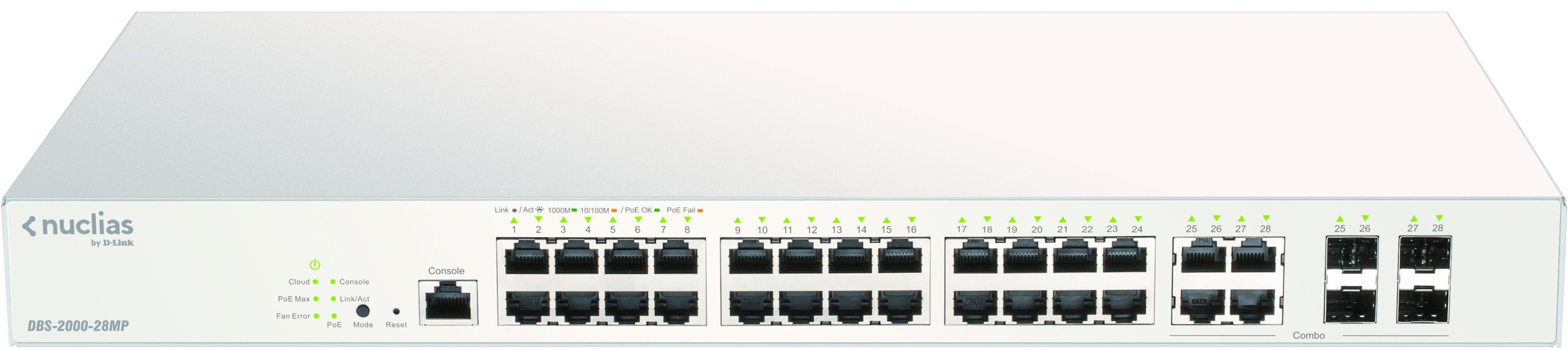 Nuclias DBS-2000-28MP PoE Switch