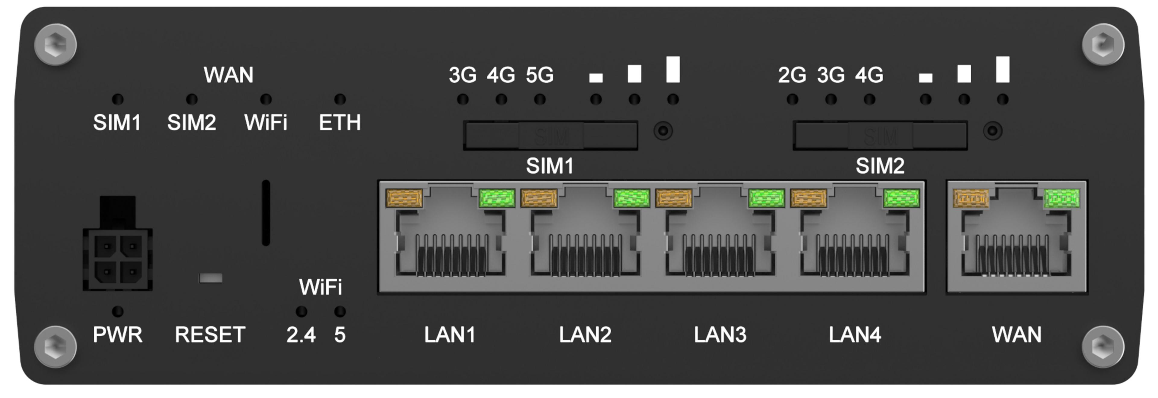 Routeur double modem Teltonika RUTM56