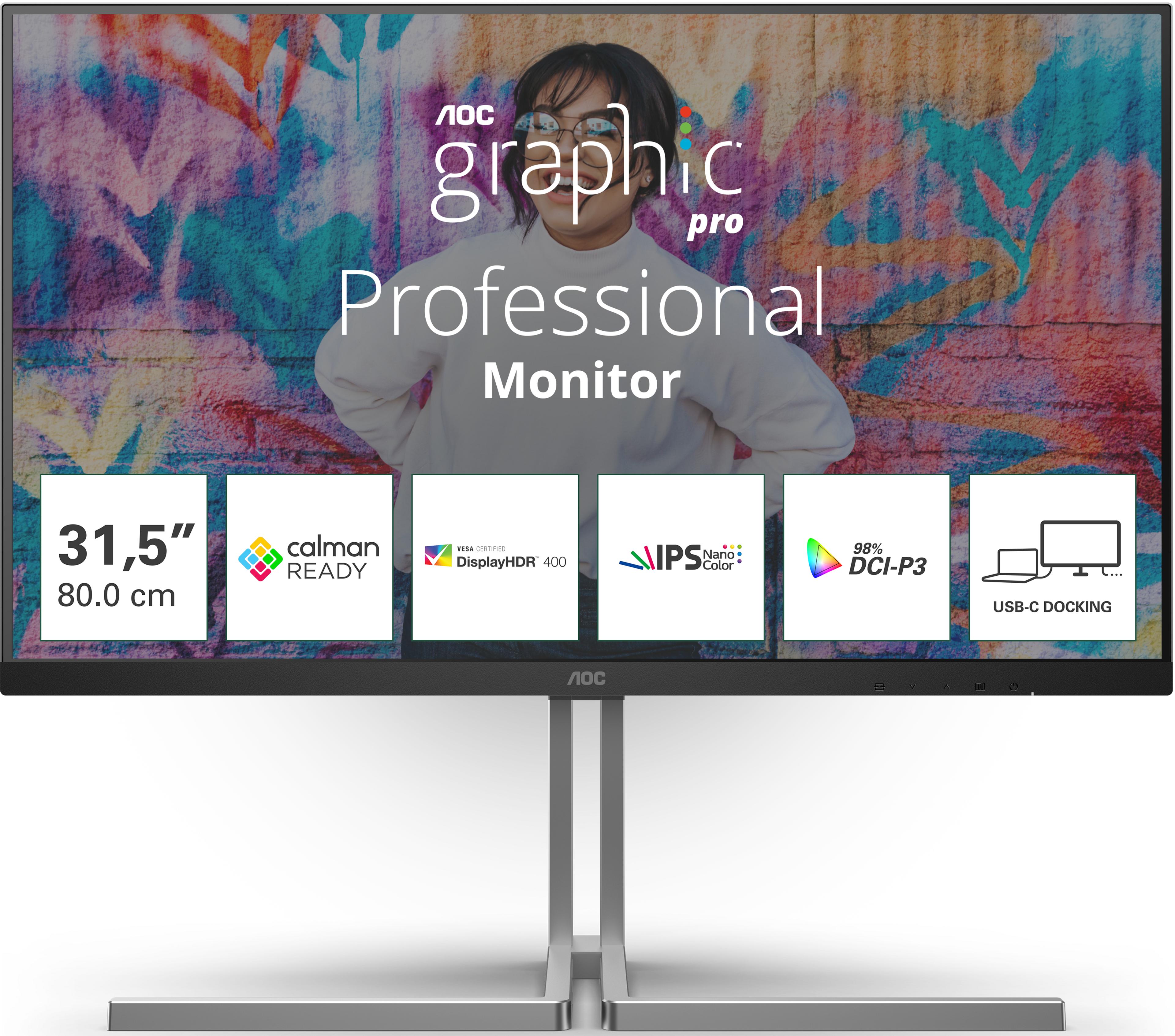 AOC Graphic Pro U32U3CV Monitor
